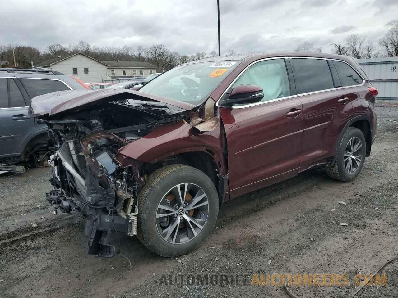 5TDBZRFH7JS817092 TOYOTA HIGHLANDER 2018