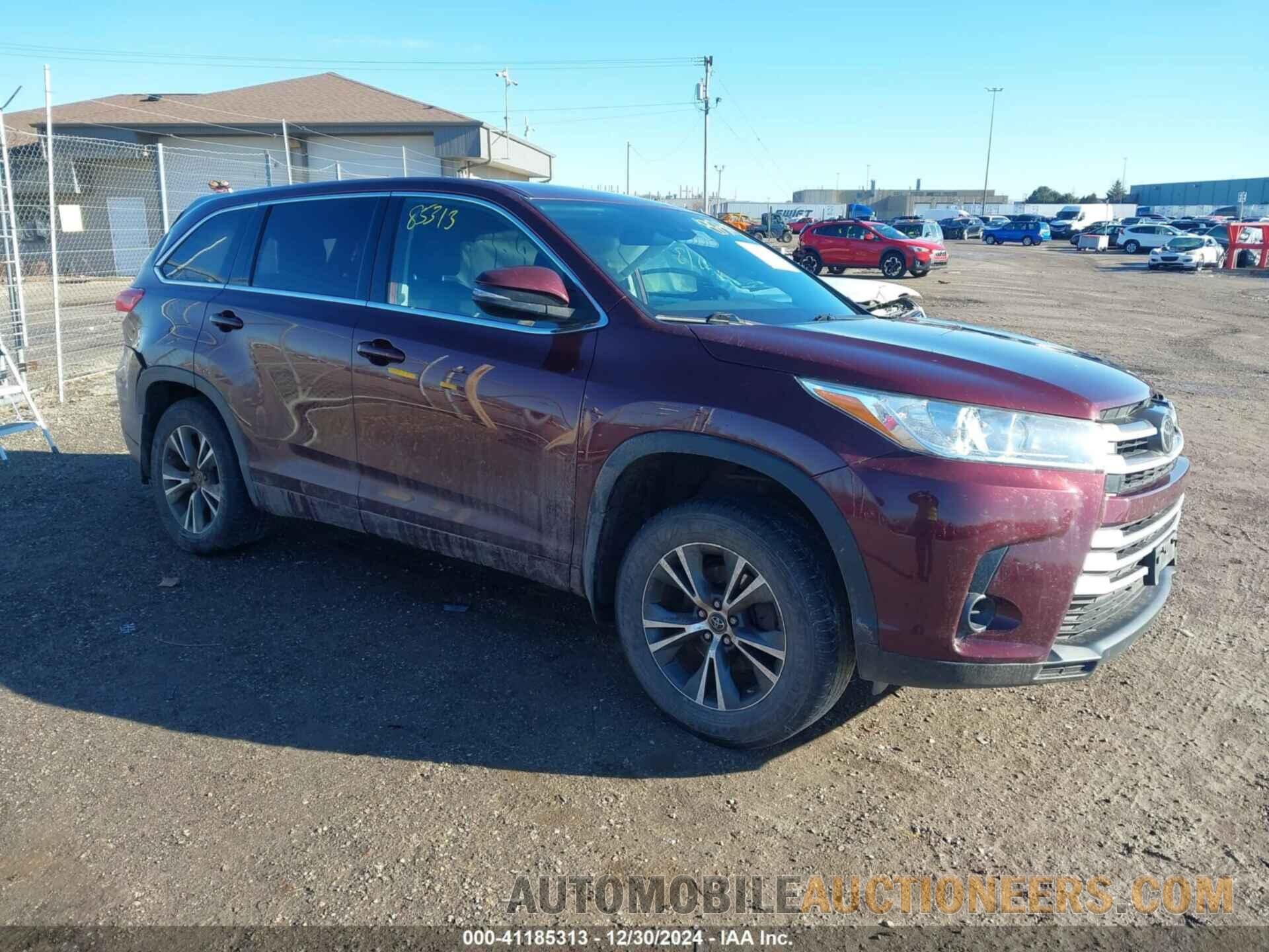 5TDBZRFH7JS870570 TOYOTA HIGHLANDER 2018