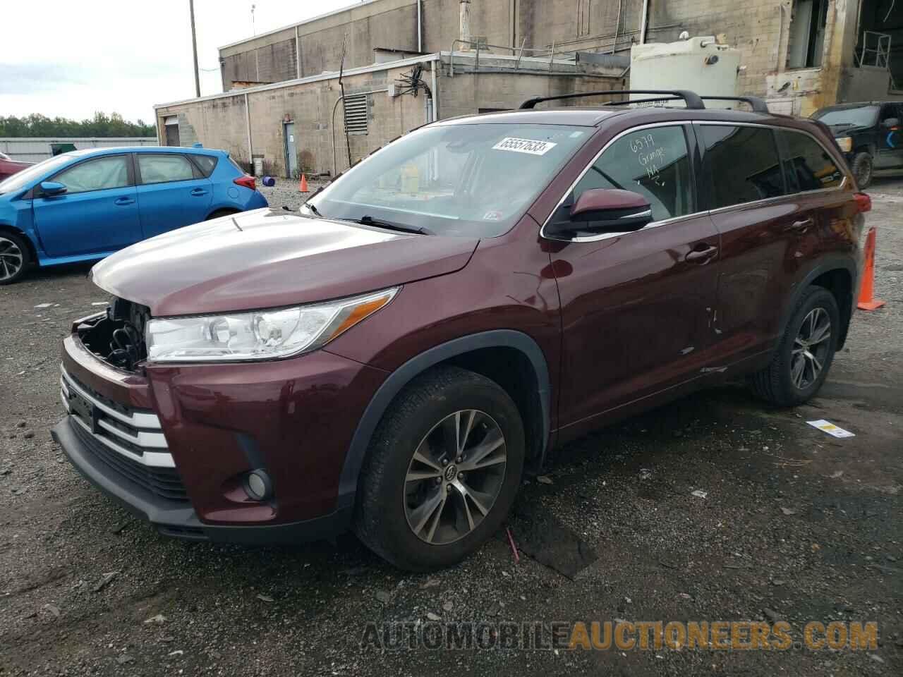 5TDBZRFH7JS882055 TOYOTA HIGHLANDER 2018