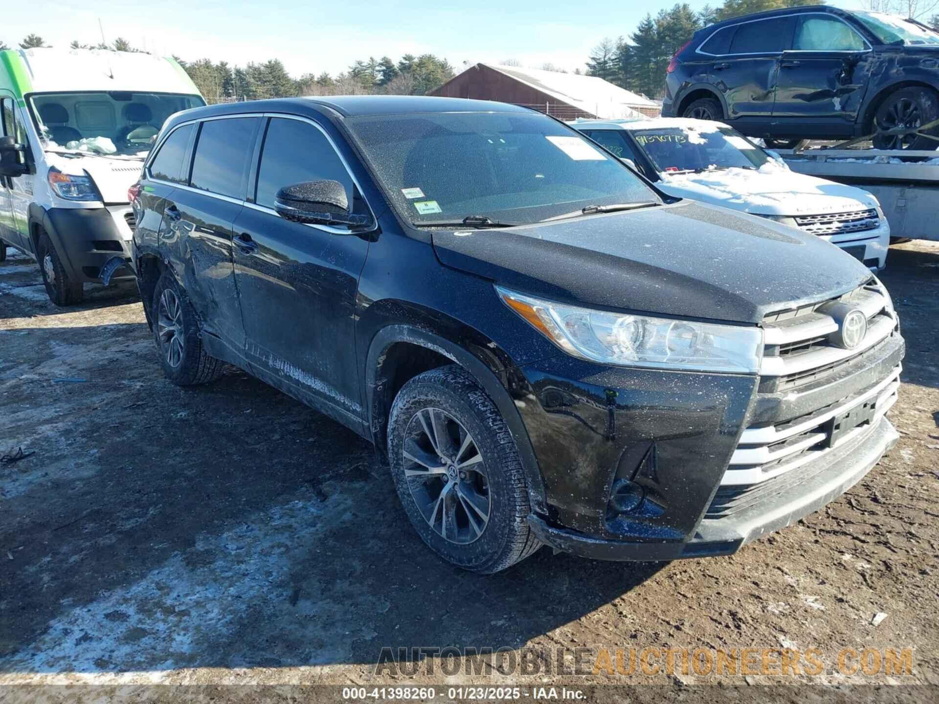 5TDBZRFH7JS894125 TOYOTA HIGHLANDER 2018