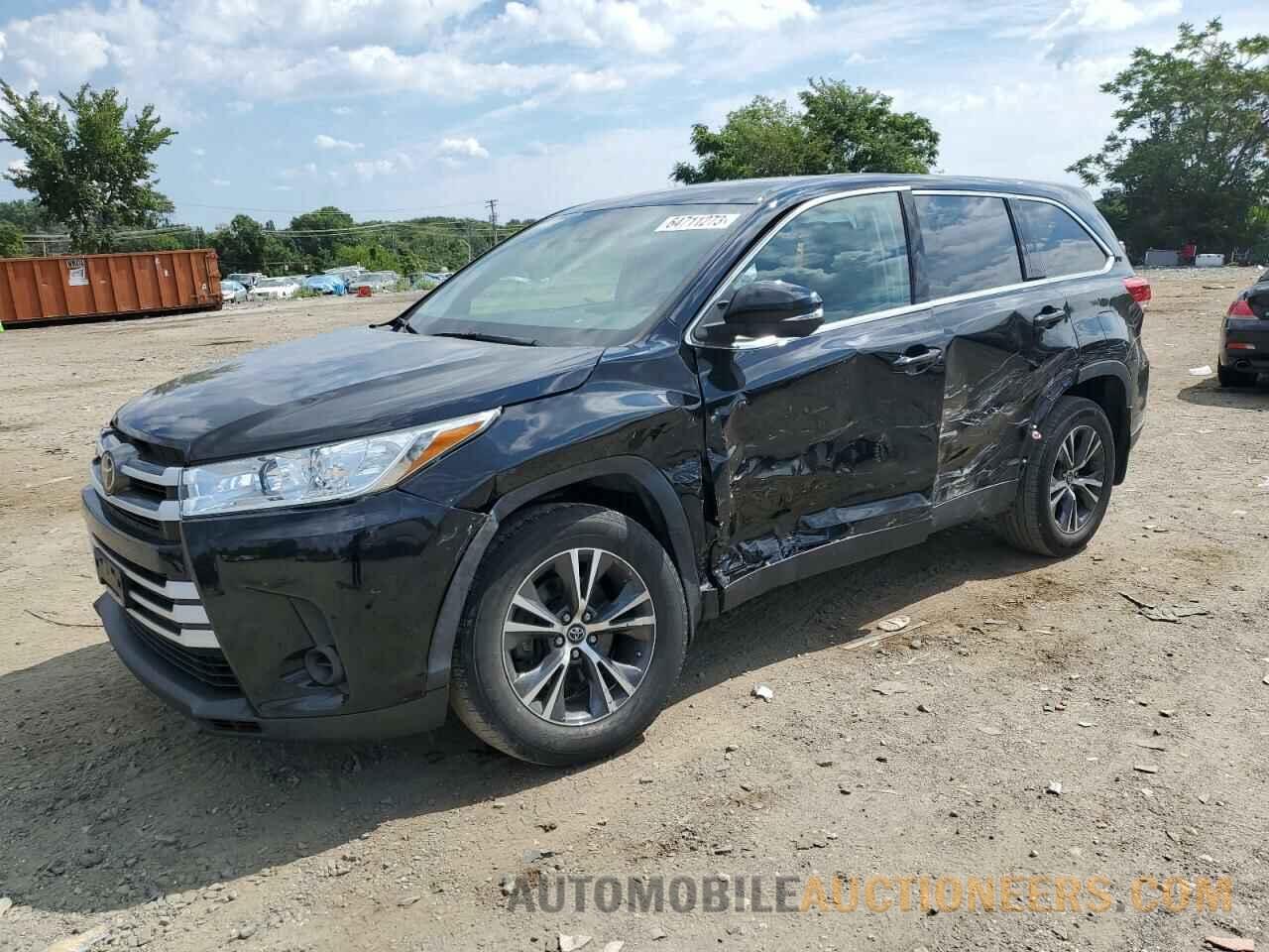 5TDBZRFH7KS740841 TOYOTA HIGHLANDER 2019