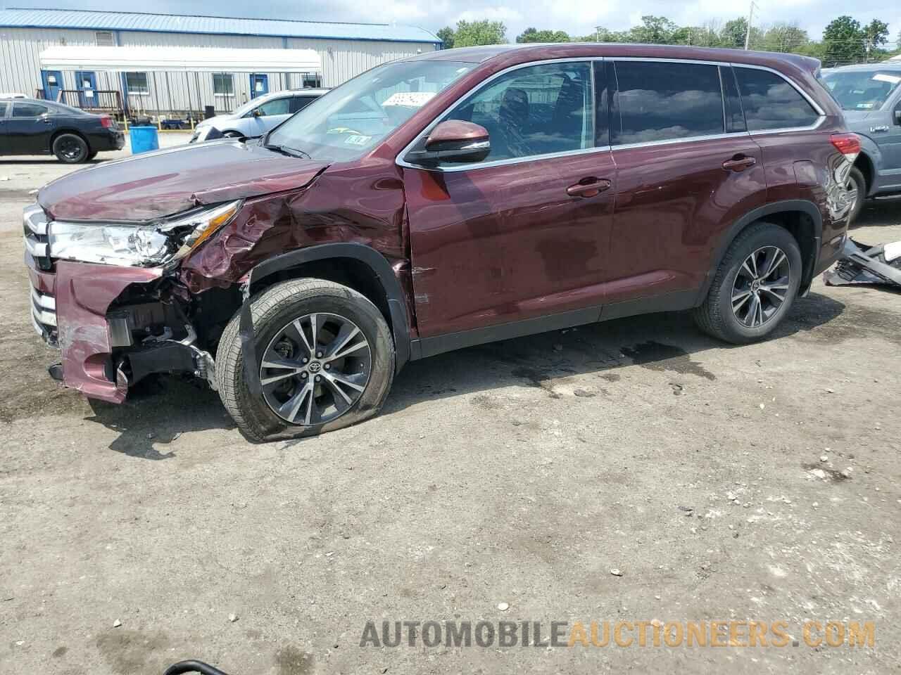 5TDBZRFH7KS745859 TOYOTA HIGHLANDER 2019