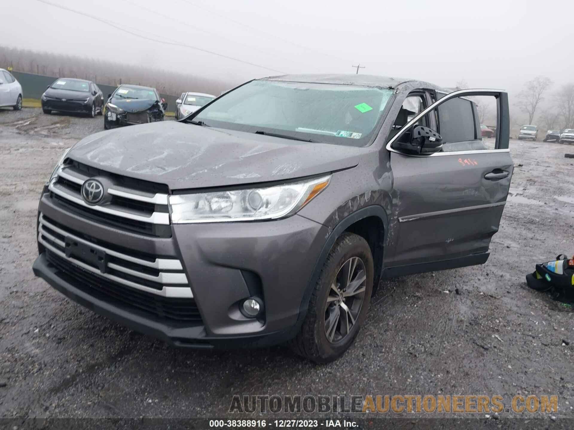 5TDBZRFH7KS922281 TOYOTA HIGHLANDER 2019