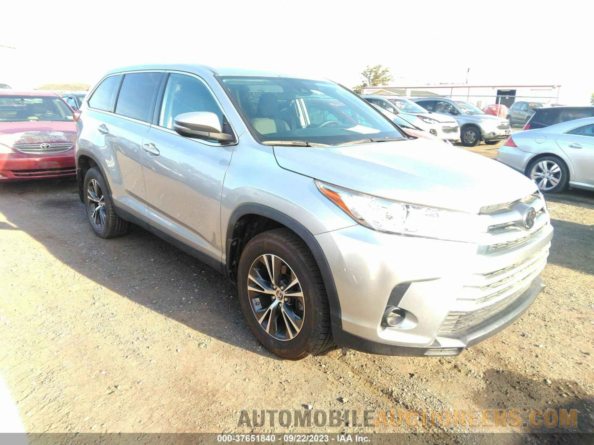 5TDBZRFH7KS938318 TOYOTA HIGHLANDER 2019