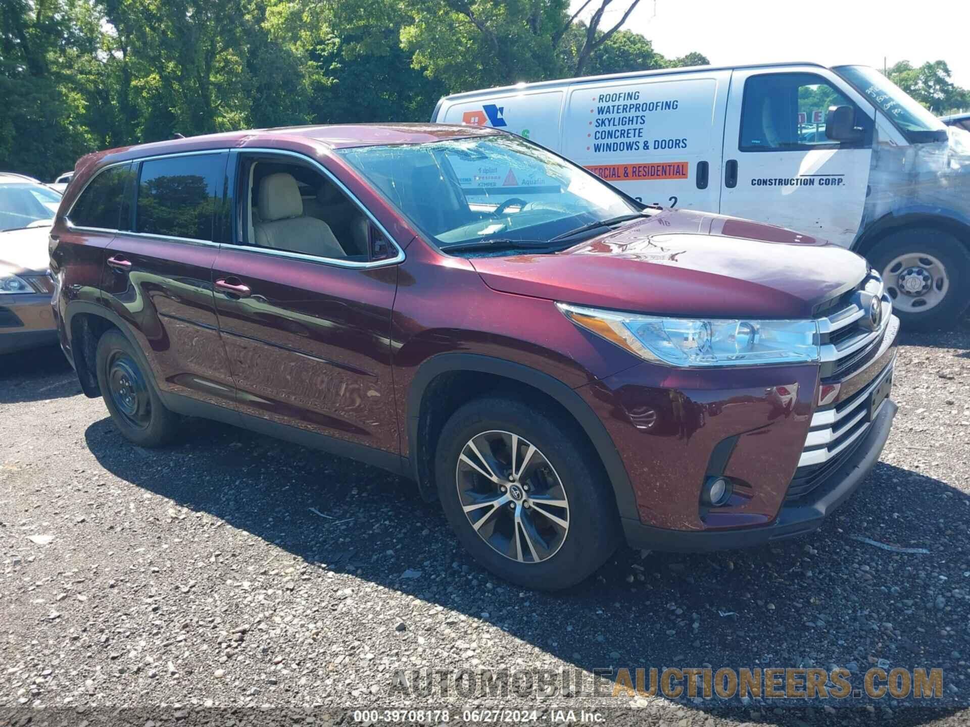 5TDBZRFH7KS947388 TOYOTA HIGHLANDER 2019