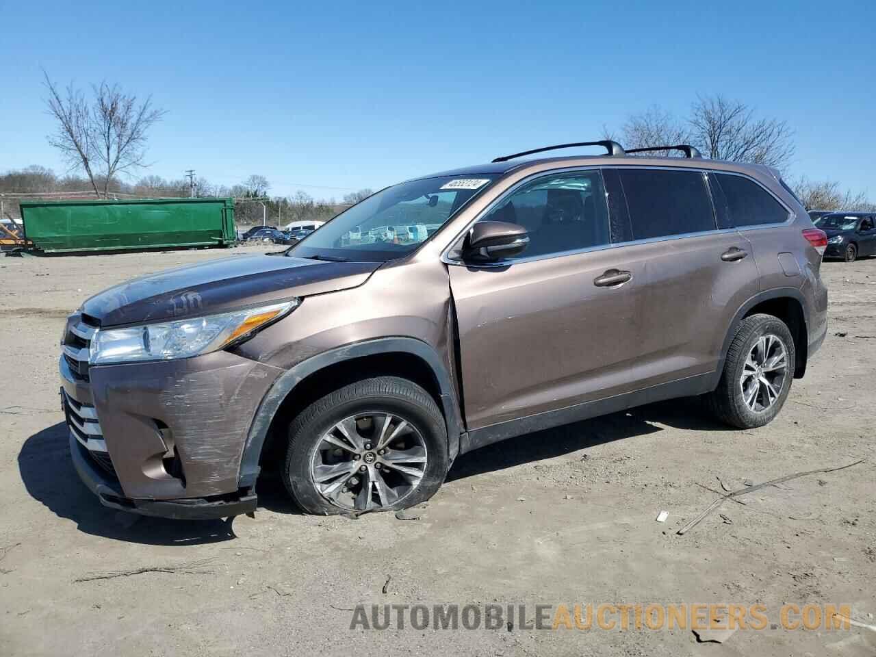 5TDBZRFH7KS949867 TOYOTA HIGHLANDER 2019