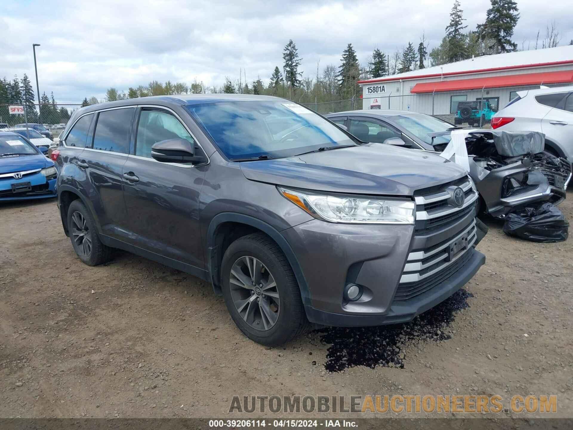 5TDBZRFH7KS974560 TOYOTA HIGHLANDER 2019