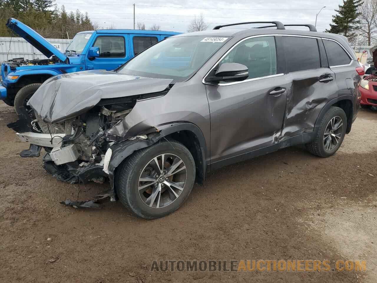 5TDBZRFH7KS993979 TOYOTA HIGHLANDER 2019