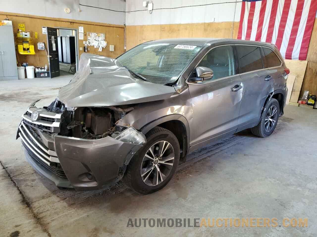 5TDBZRFH8HS374459 TOYOTA HIGHLANDER 2017