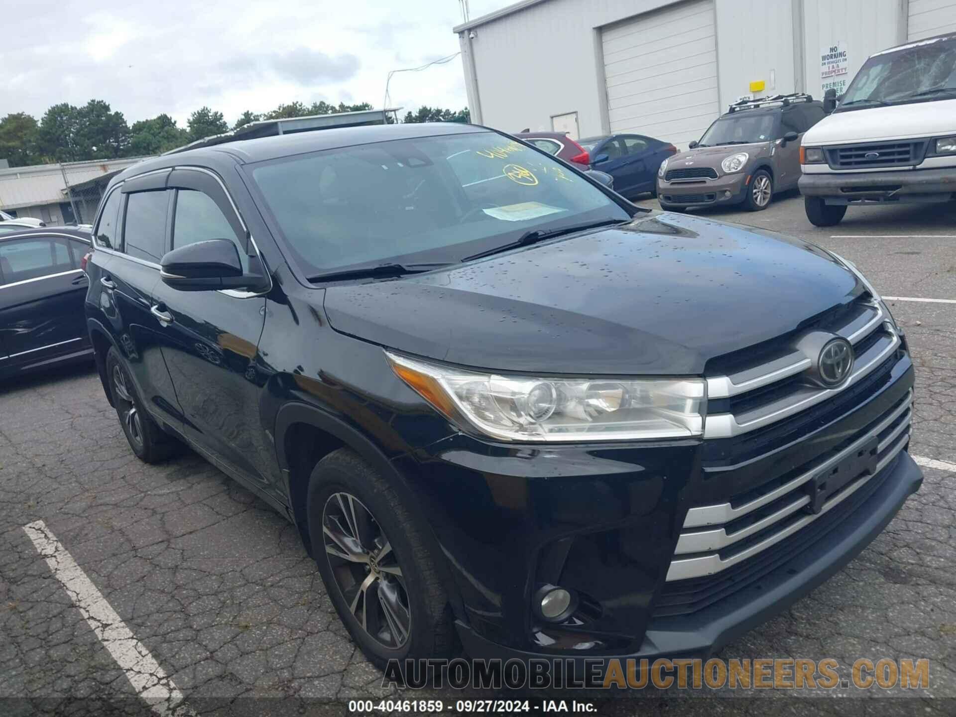 5TDBZRFH8HS375384 TOYOTA HIGHLANDER 2017