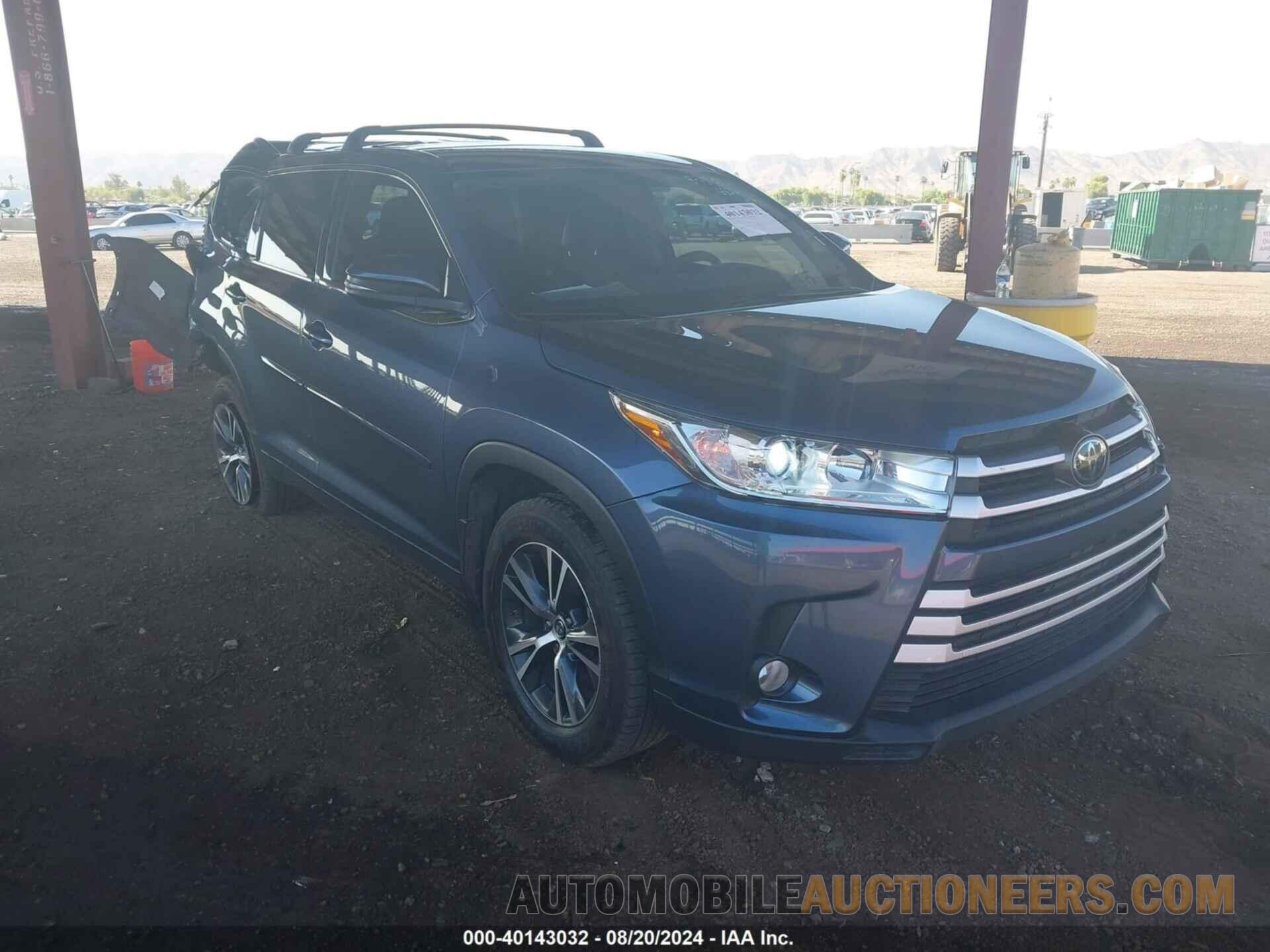 5TDBZRFH8HS436832 TOYOTA HIGHLANDER 2017