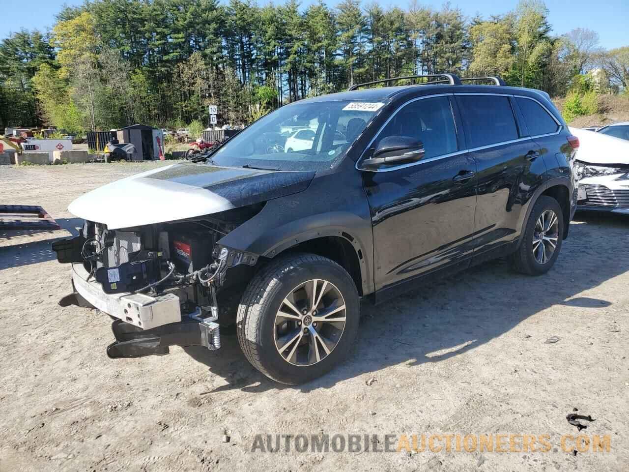 5TDBZRFH8HS458667 TOYOTA HIGHLANDER 2017