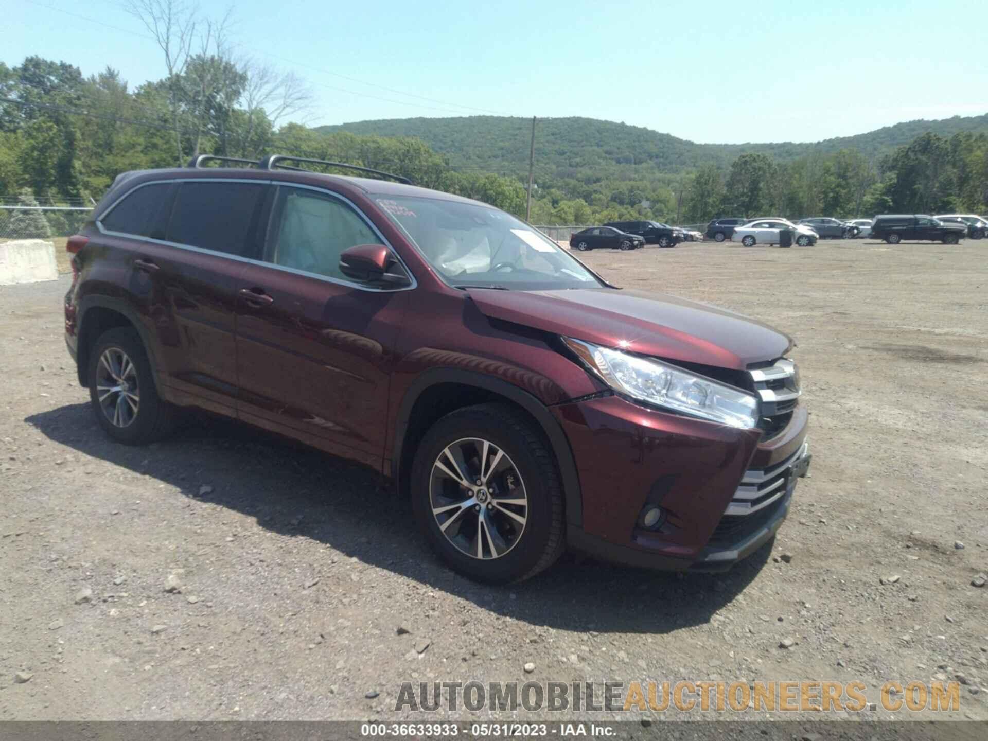 5TDBZRFH8JS892559 TOYOTA HIGHLANDER 2018