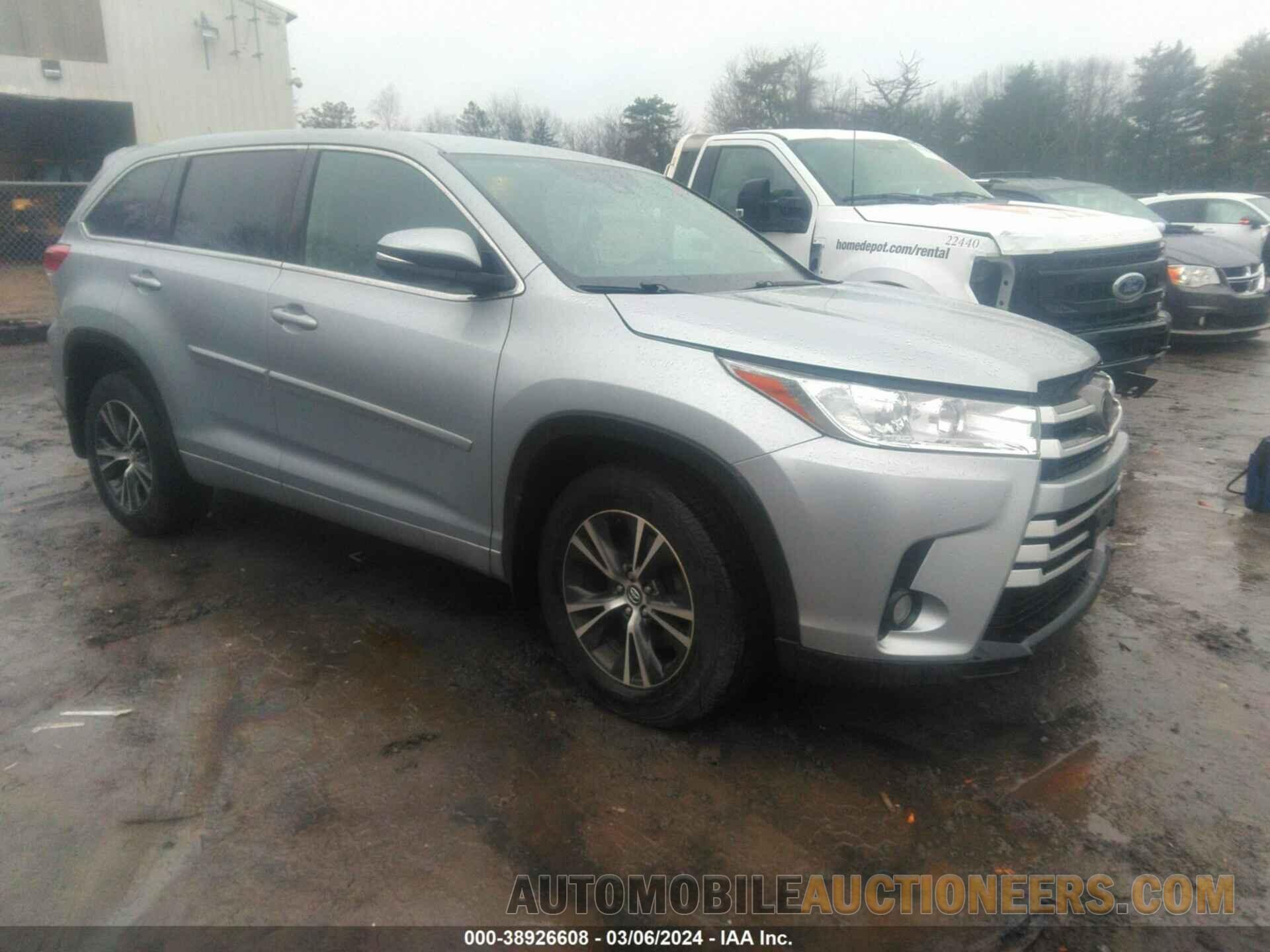 5TDBZRFH8JS900434 TOYOTA HIGHLANDER 2018