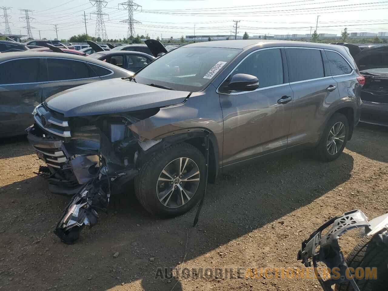 5TDBZRFH8JS906525 TOYOTA HIGHLANDER 2018