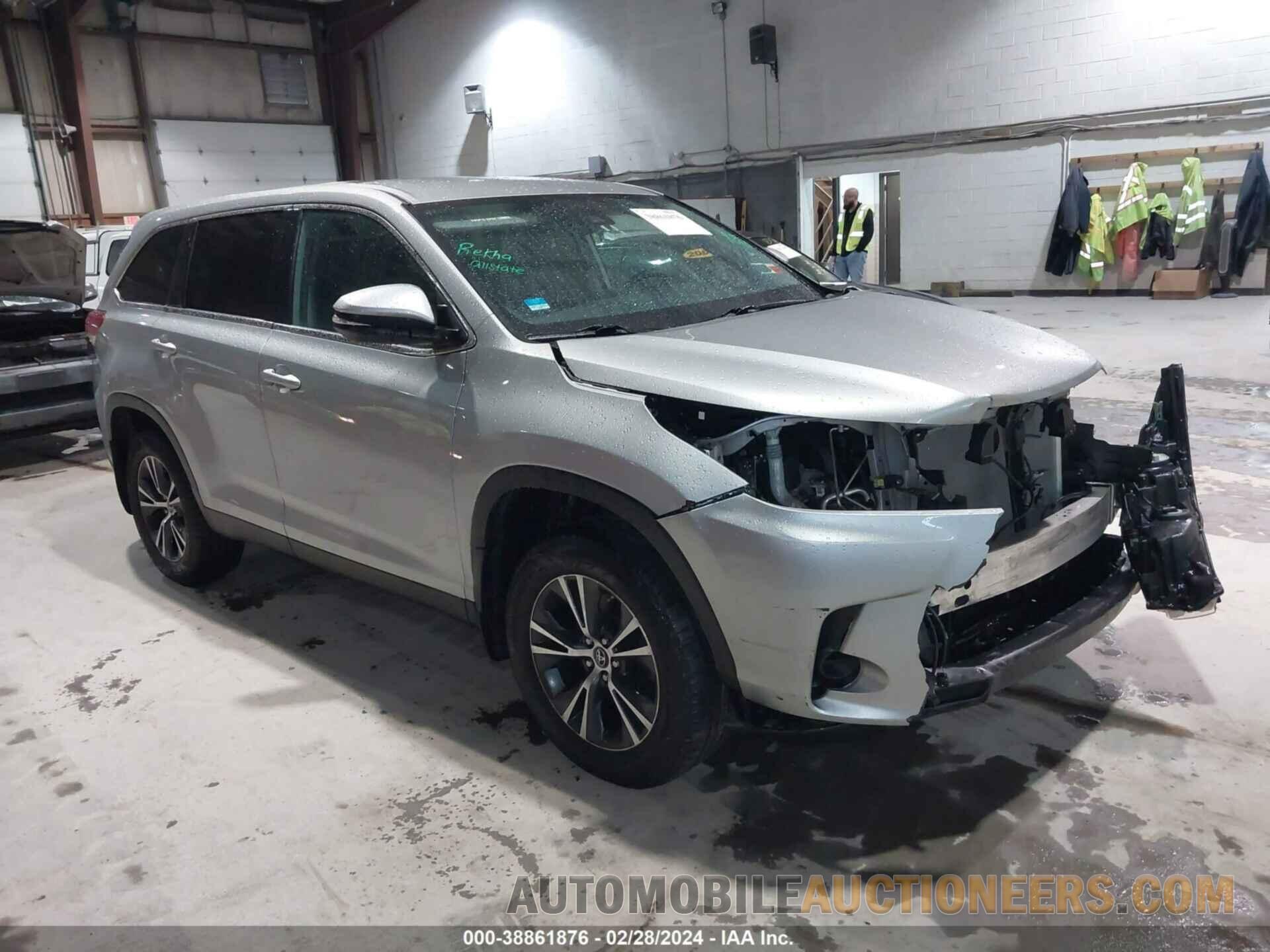 5TDBZRFH8KS741786 TOYOTA HIGHLANDER 2019