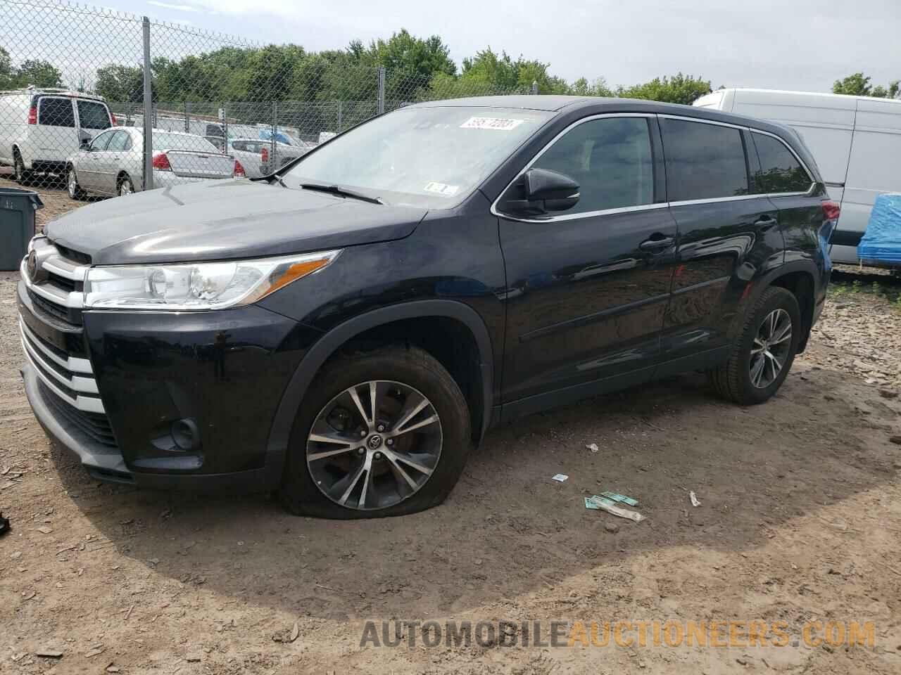 5TDBZRFH8KS916778 TOYOTA HIGHLANDER 2019