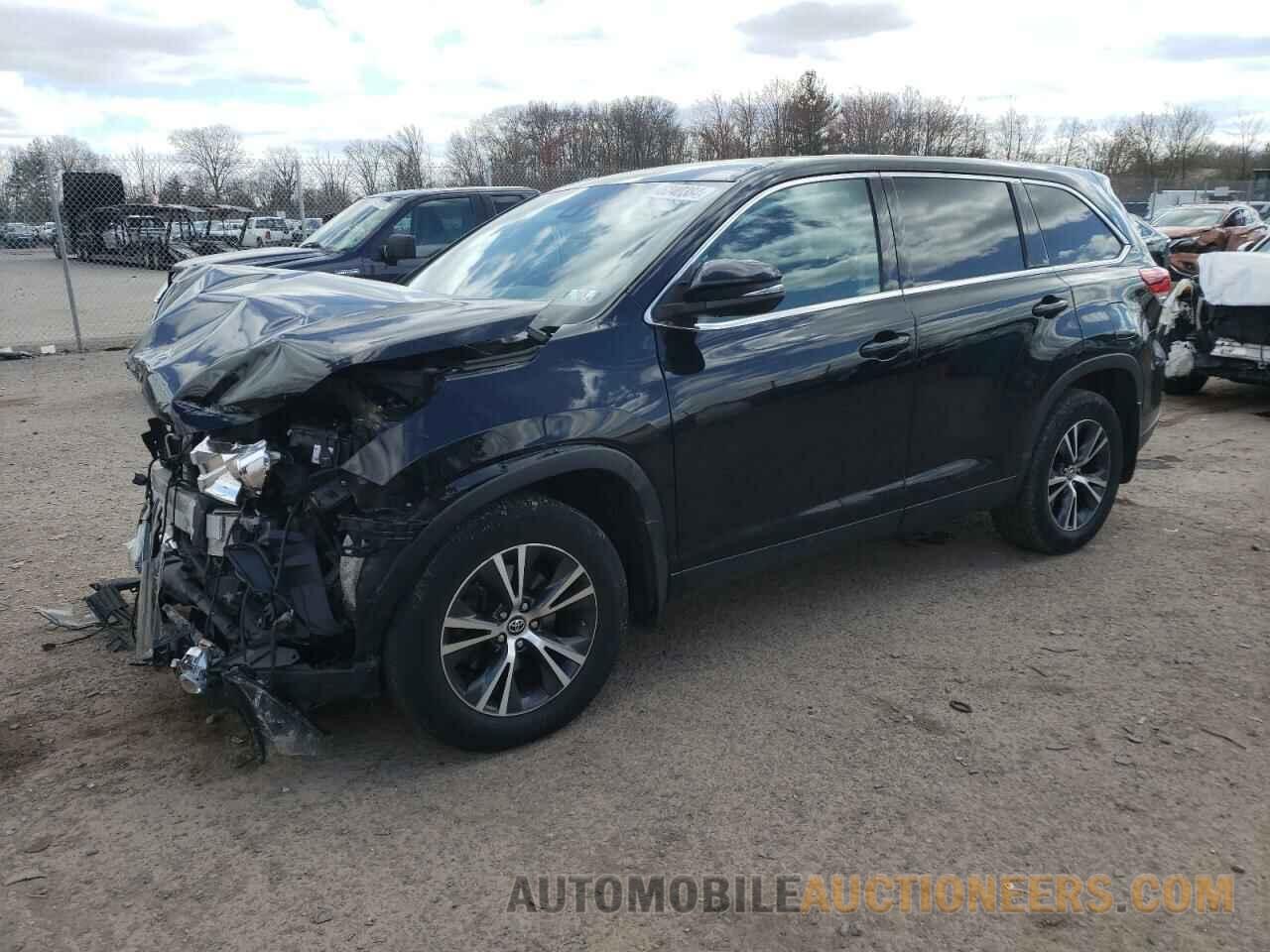 5TDBZRFH8KS938909 TOYOTA HIGHLANDER 2019