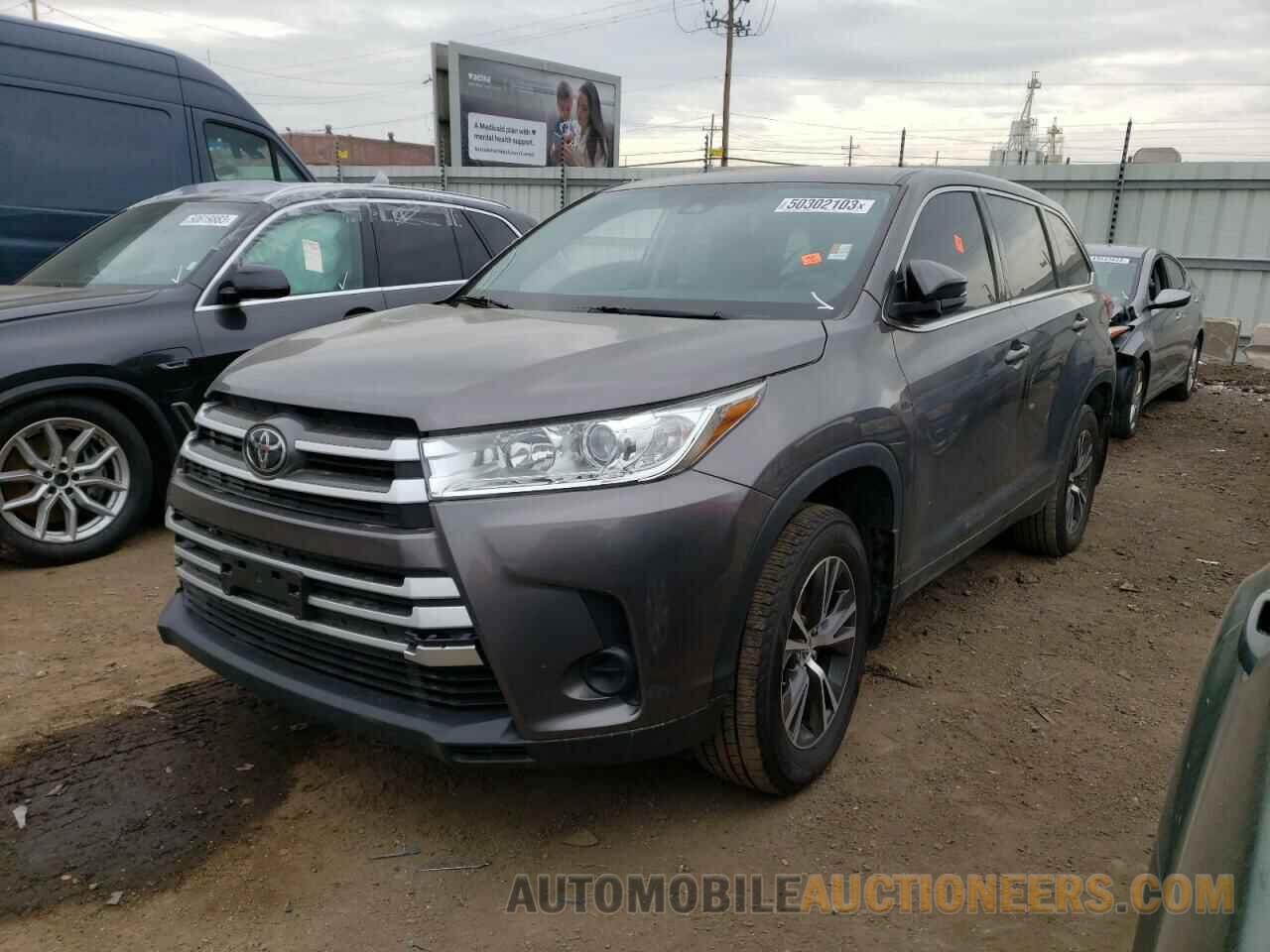 5TDBZRFH8KS948985 TOYOTA HIGHLANDER 2019