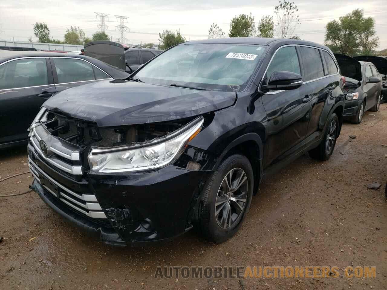 5TDBZRFH8KS962112 TOYOTA HIGHLANDER 2019