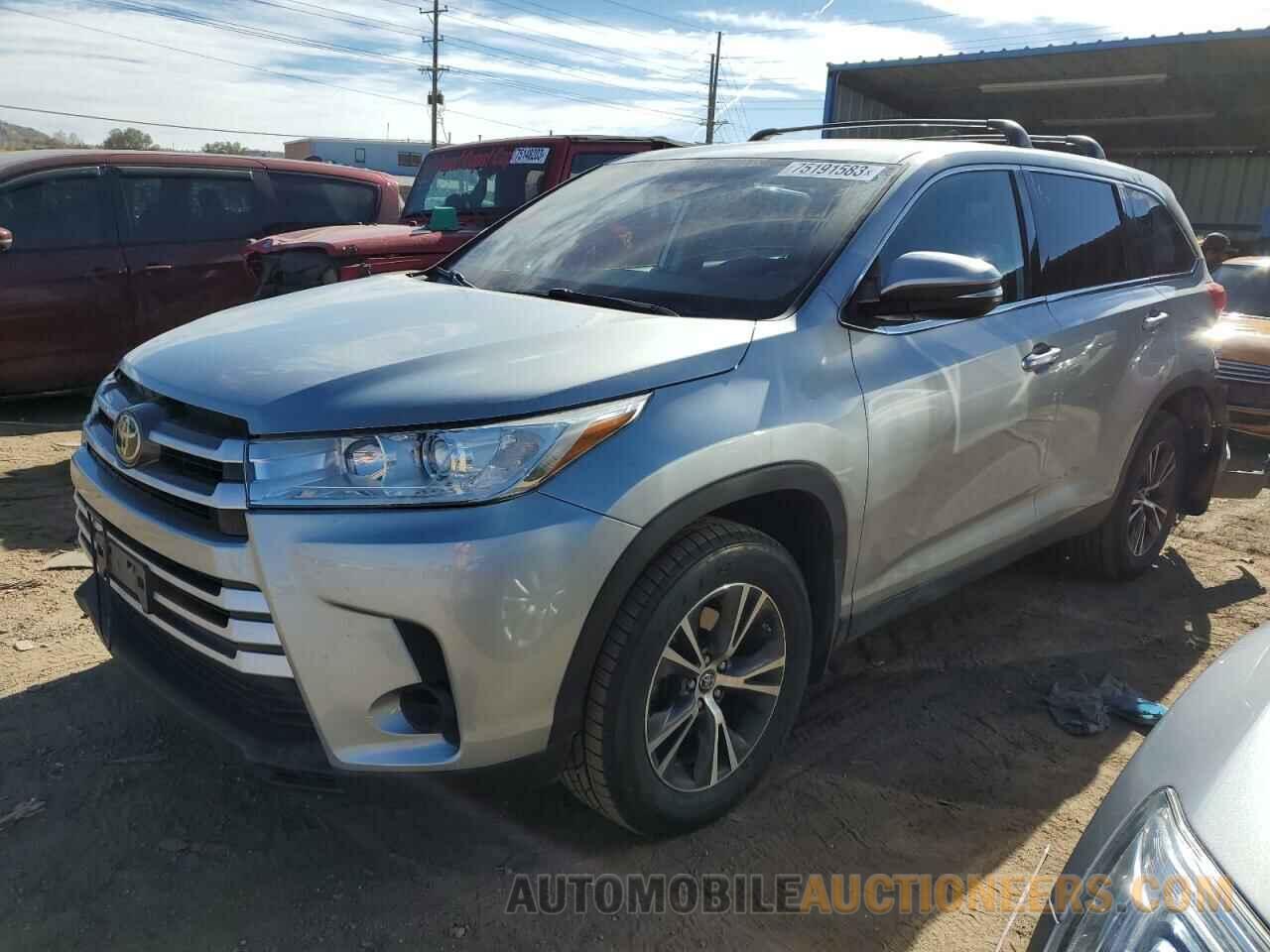 5TDBZRFH8KS980612 TOYOTA HIGHLANDER 2019