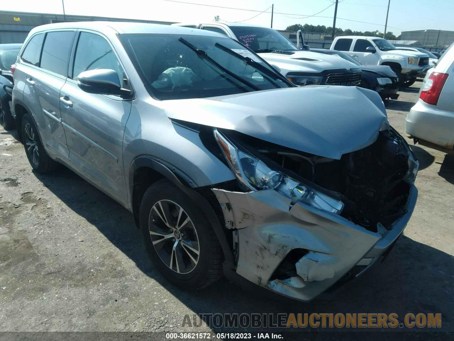 5TDBZRFH9HS360599 TOYOTA HIGHLANDER 2017