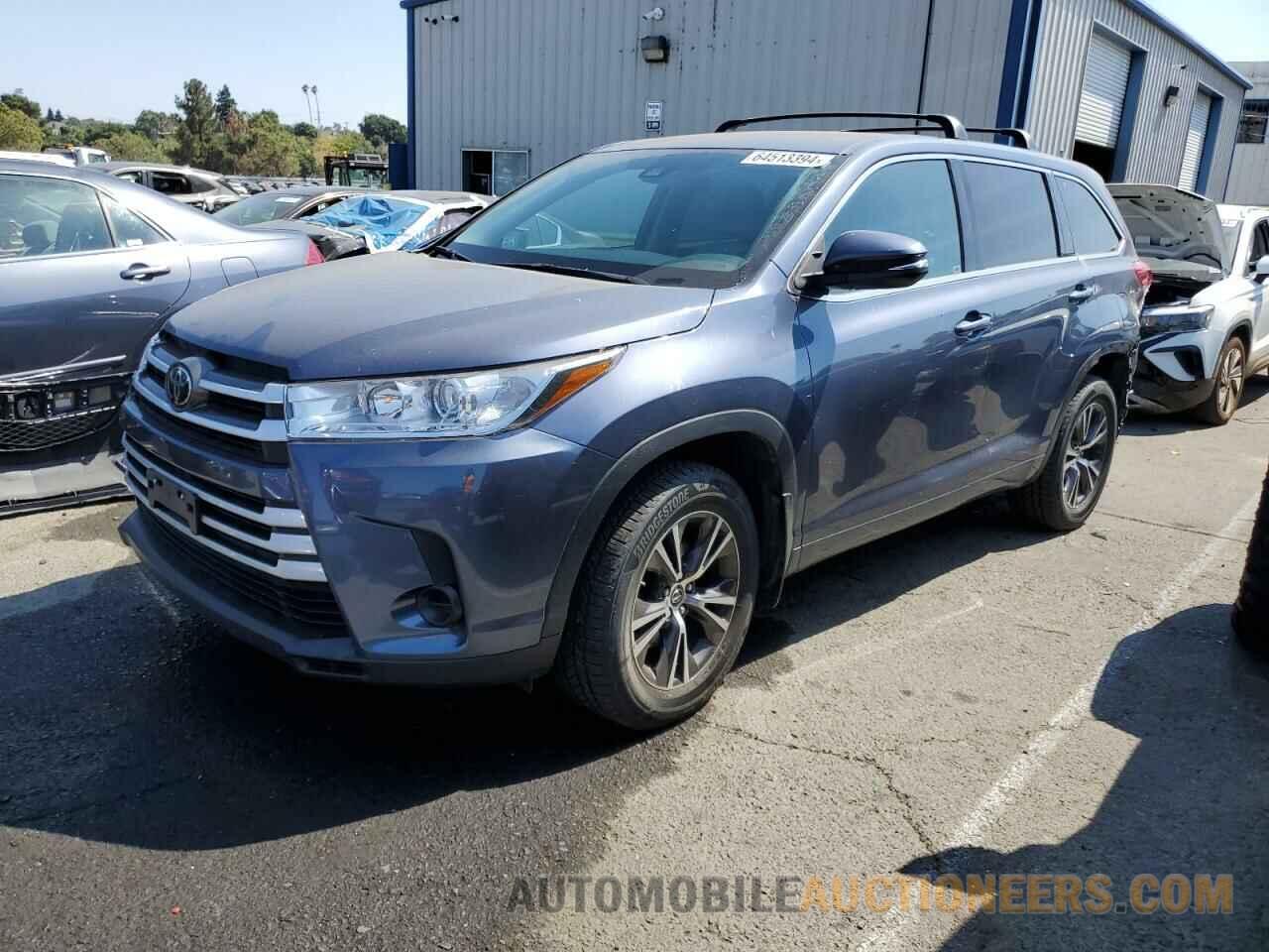 5TDBZRFH9HS435785 TOYOTA HIGHLANDER 2017