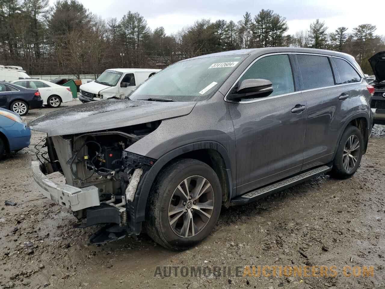 5TDBZRFH9HS461559 TOYOTA HIGHLANDER 2017