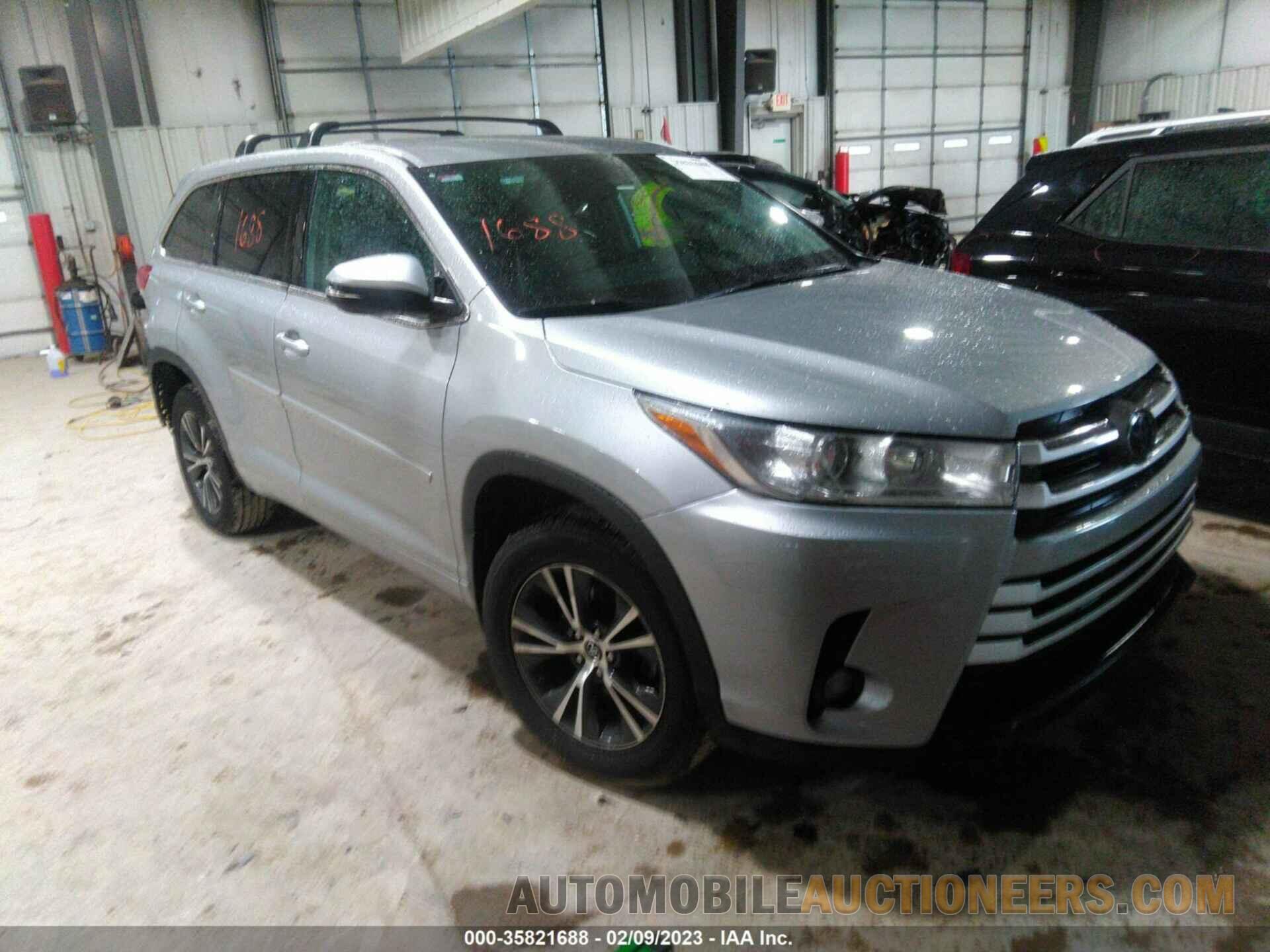 5TDBZRFH9JS881392 TOYOTA HIGHLANDER 2018