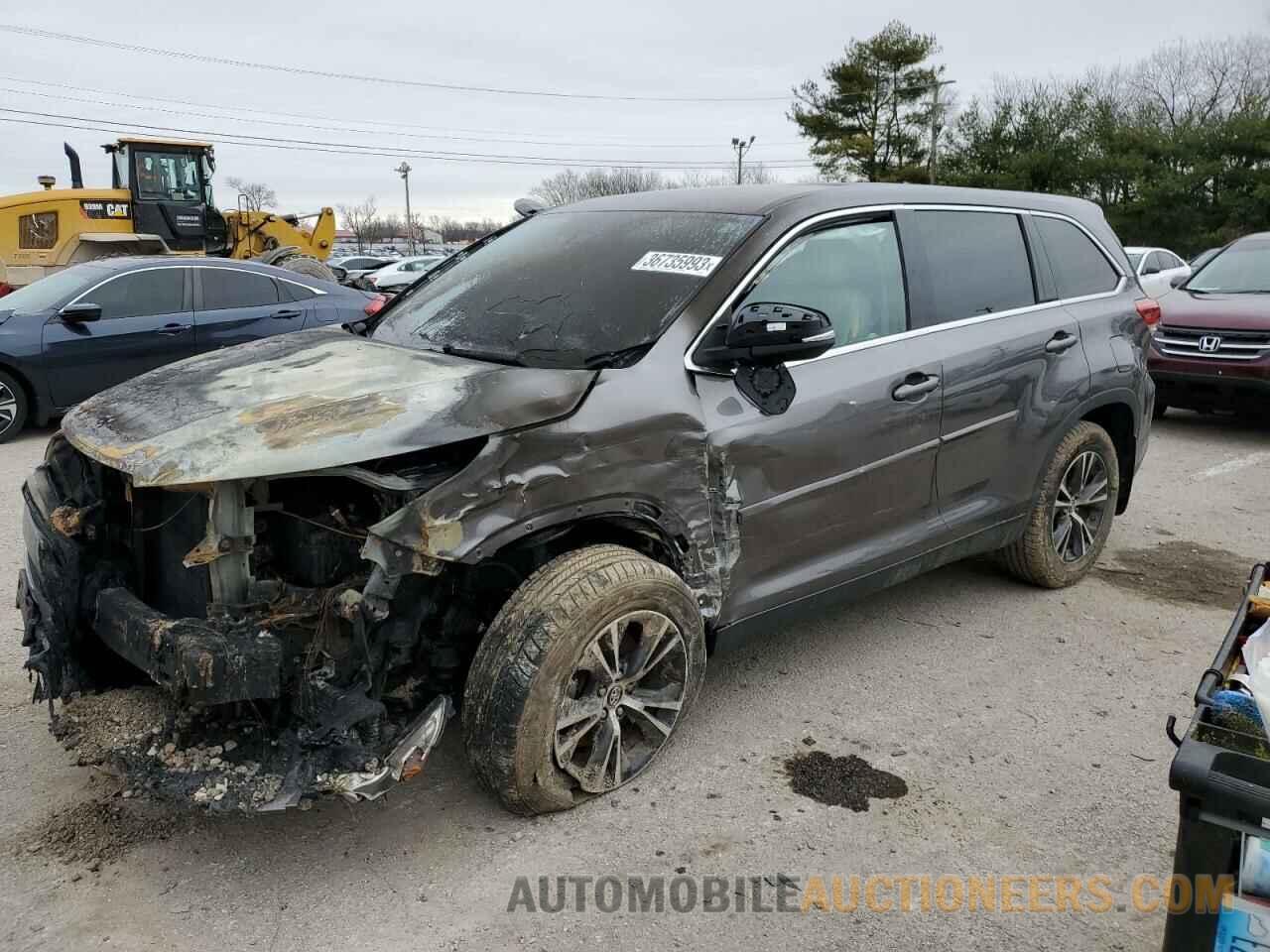 5TDBZRFH9KS701409 TOYOTA HIGHLANDER 2019