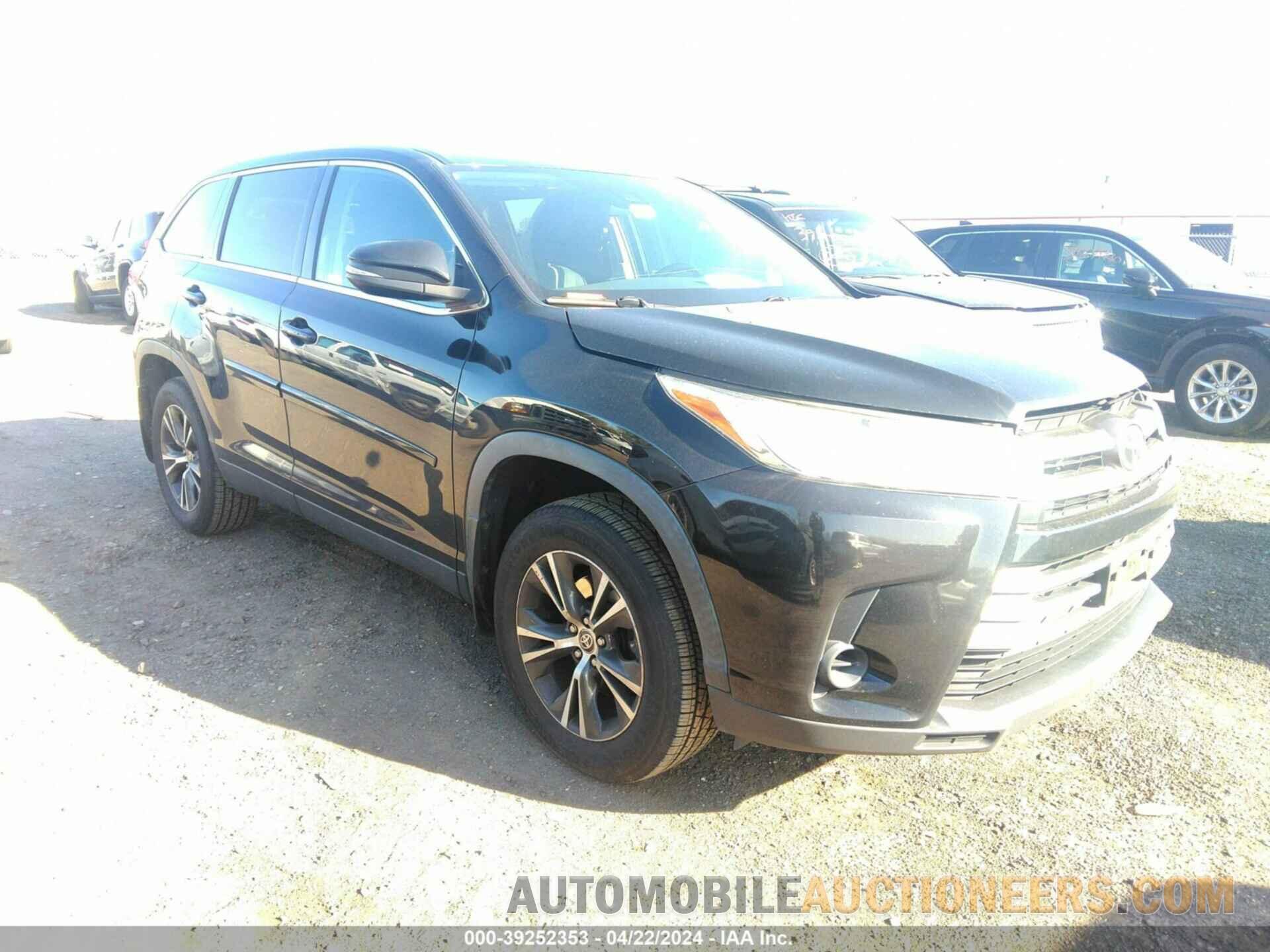 5TDBZRFH9KS743000 TOYOTA HIGHLANDER 2019