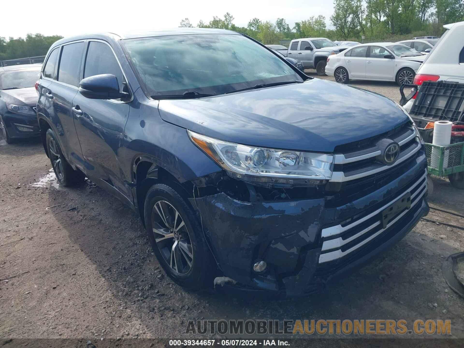 5TDBZRFH9KS954567 TOYOTA HIGHLANDER 2019