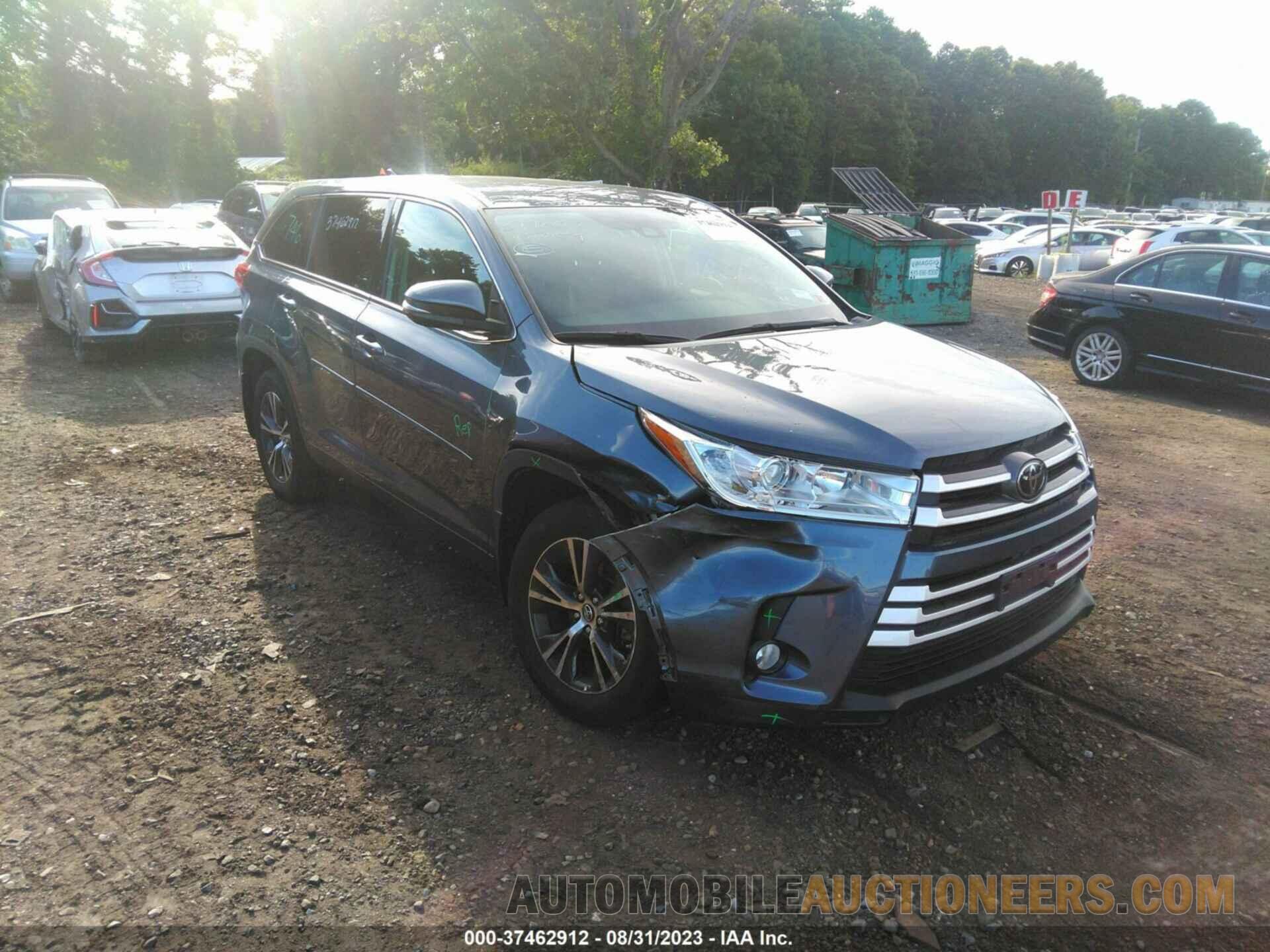 5TDBZRFH9KS965276 TOYOTA HIGHLANDER 2019