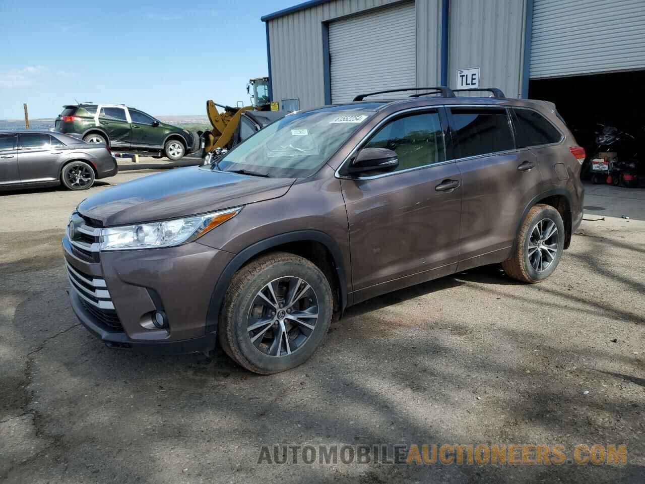 5TDBZRFHXHS405324 TOYOTA HIGHLANDER 2017