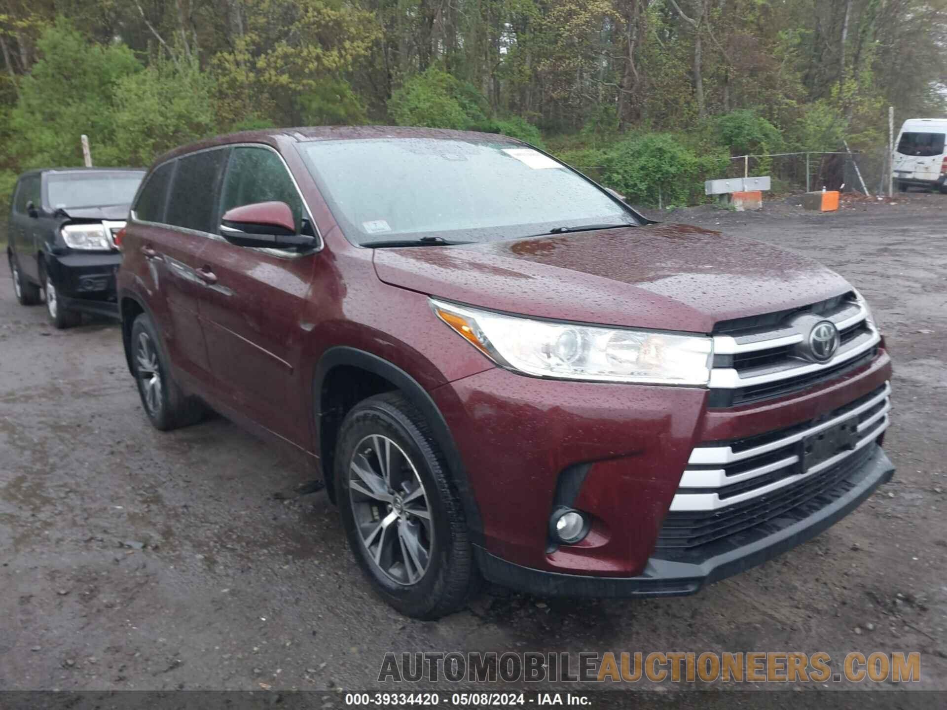 5TDBZRFHXHS415173 TOYOTA HIGHLANDER 2017