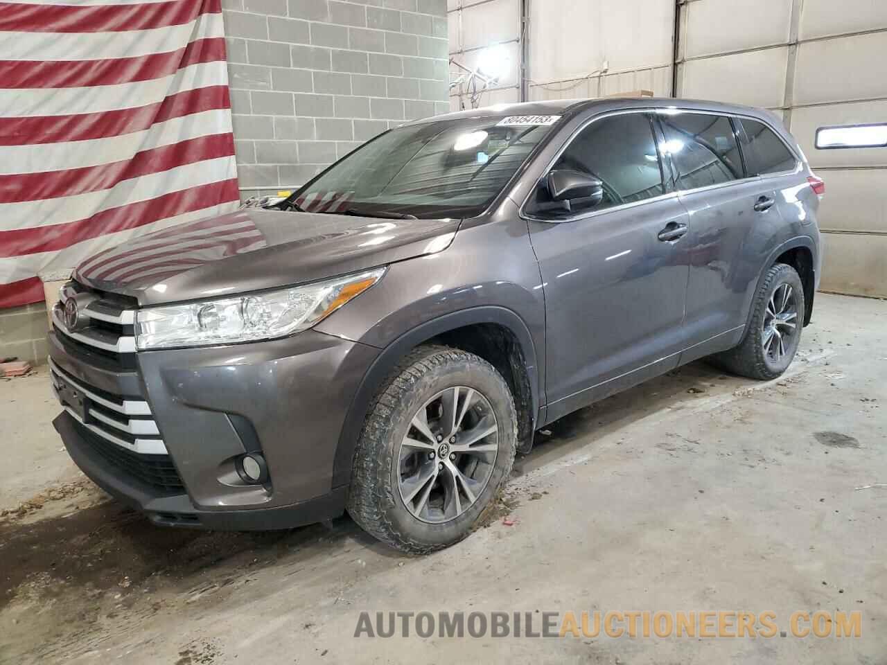 5TDBZRFHXHS435049 TOYOTA HIGHLANDER 2017