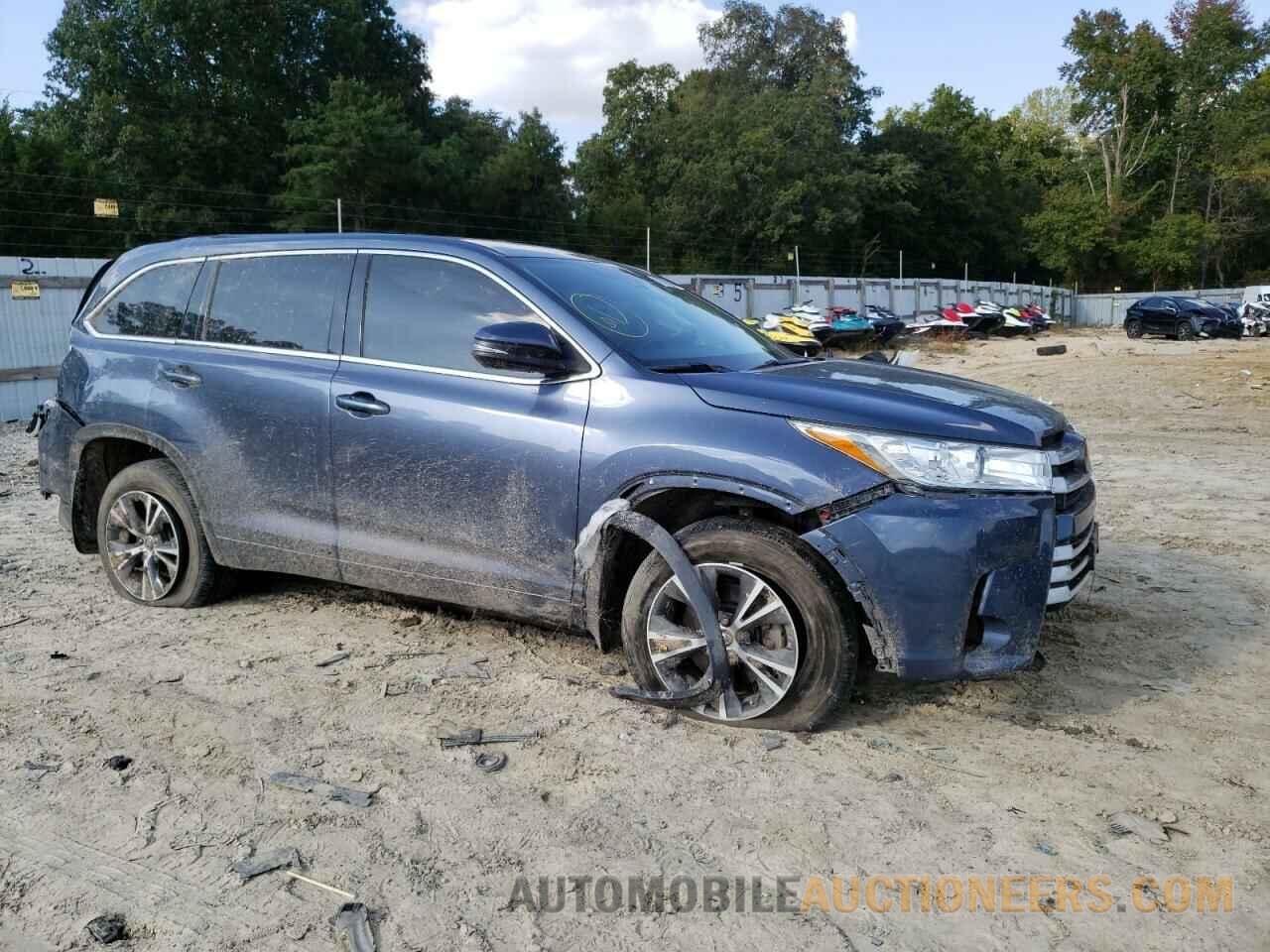 5TDBZRFHXHS466768 TOYOTA HIGHLANDER 2017