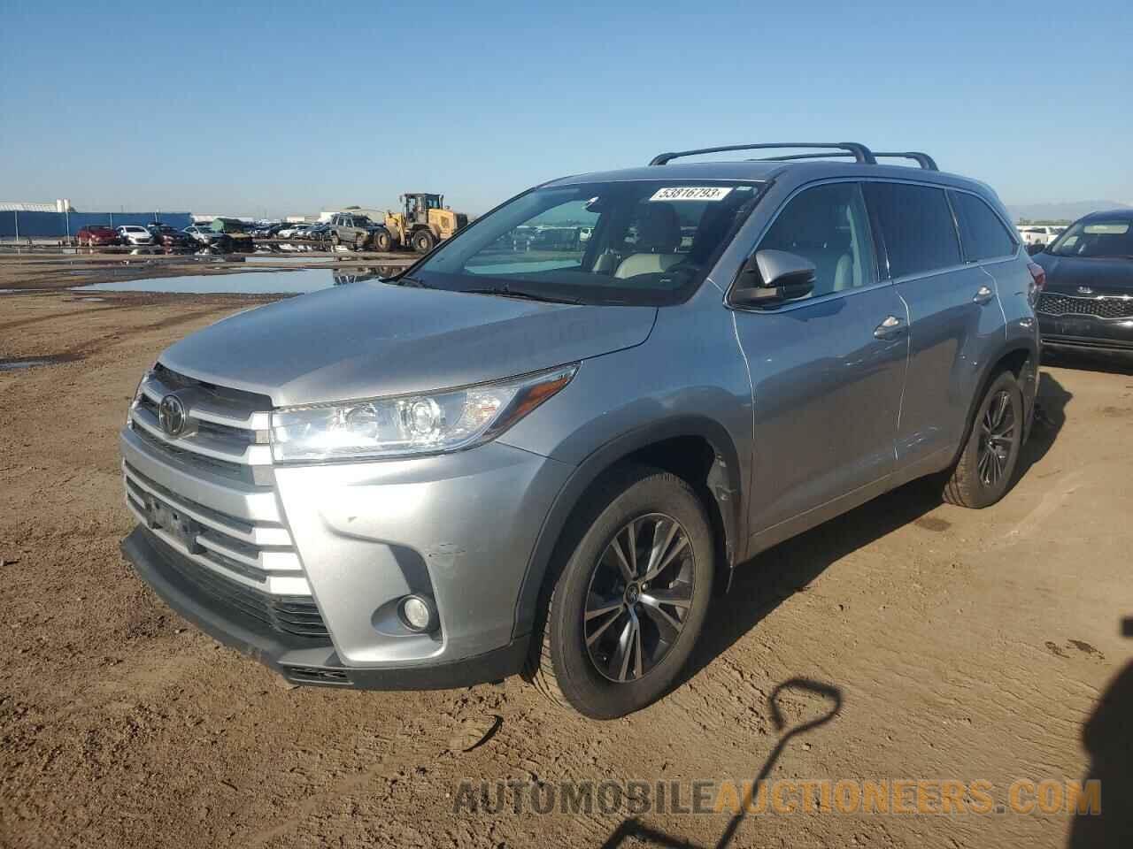 5TDBZRFHXHS484154 TOYOTA HIGHLANDER 2017