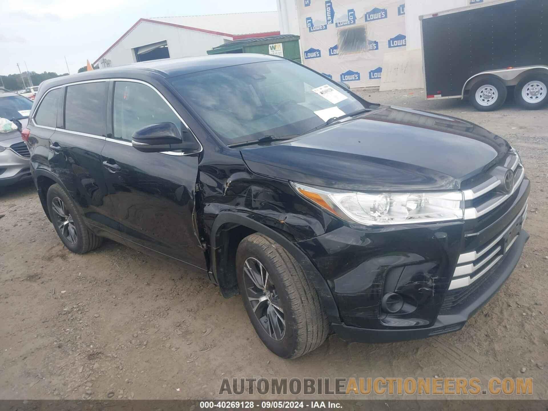 5TDBZRFHXJS493023 TOYOTA HIGHLANDER 2018