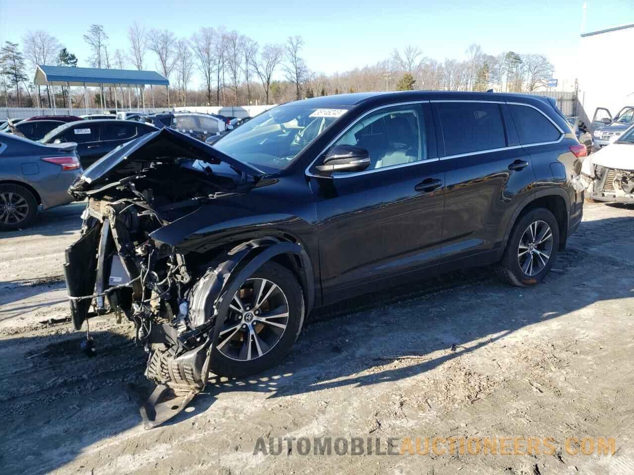 5TDBZRFHXJS803218 TOYOTA HIGHLANDER 2018