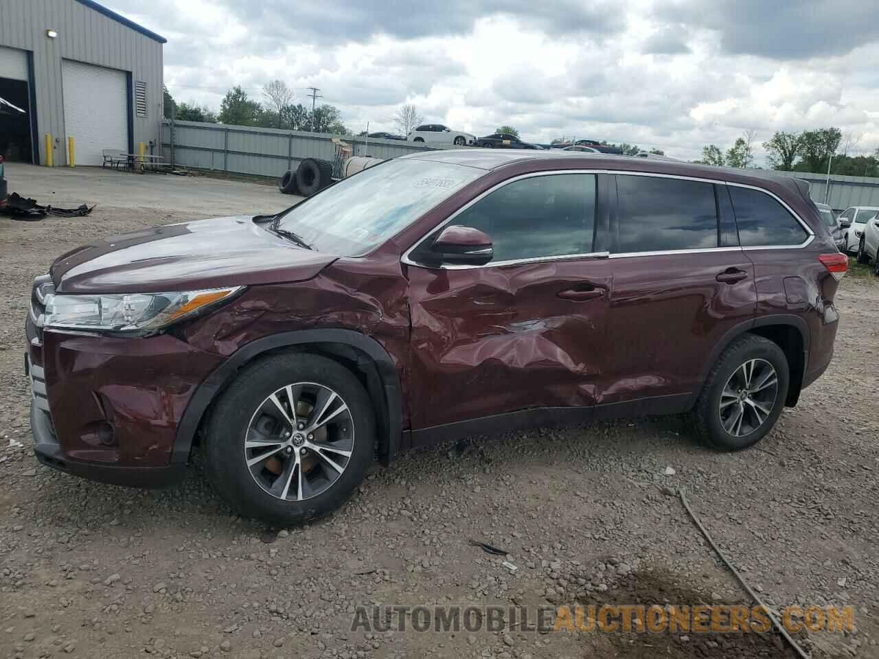 5TDBZRFHXKS915535 TOYOTA HIGHLANDER 2019