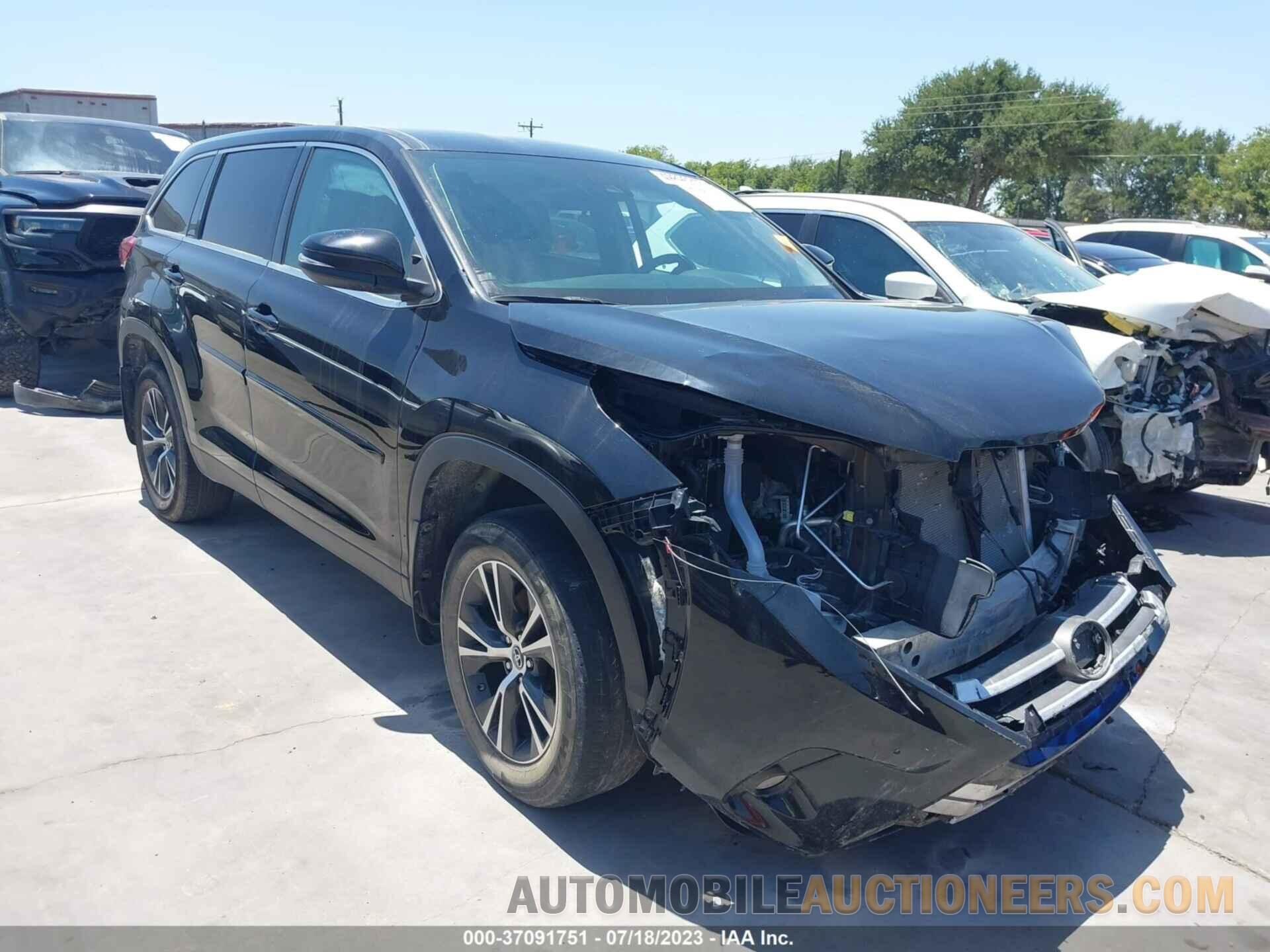 5TDBZRFHXKS959423 TOYOTA HIGHLANDER 2019