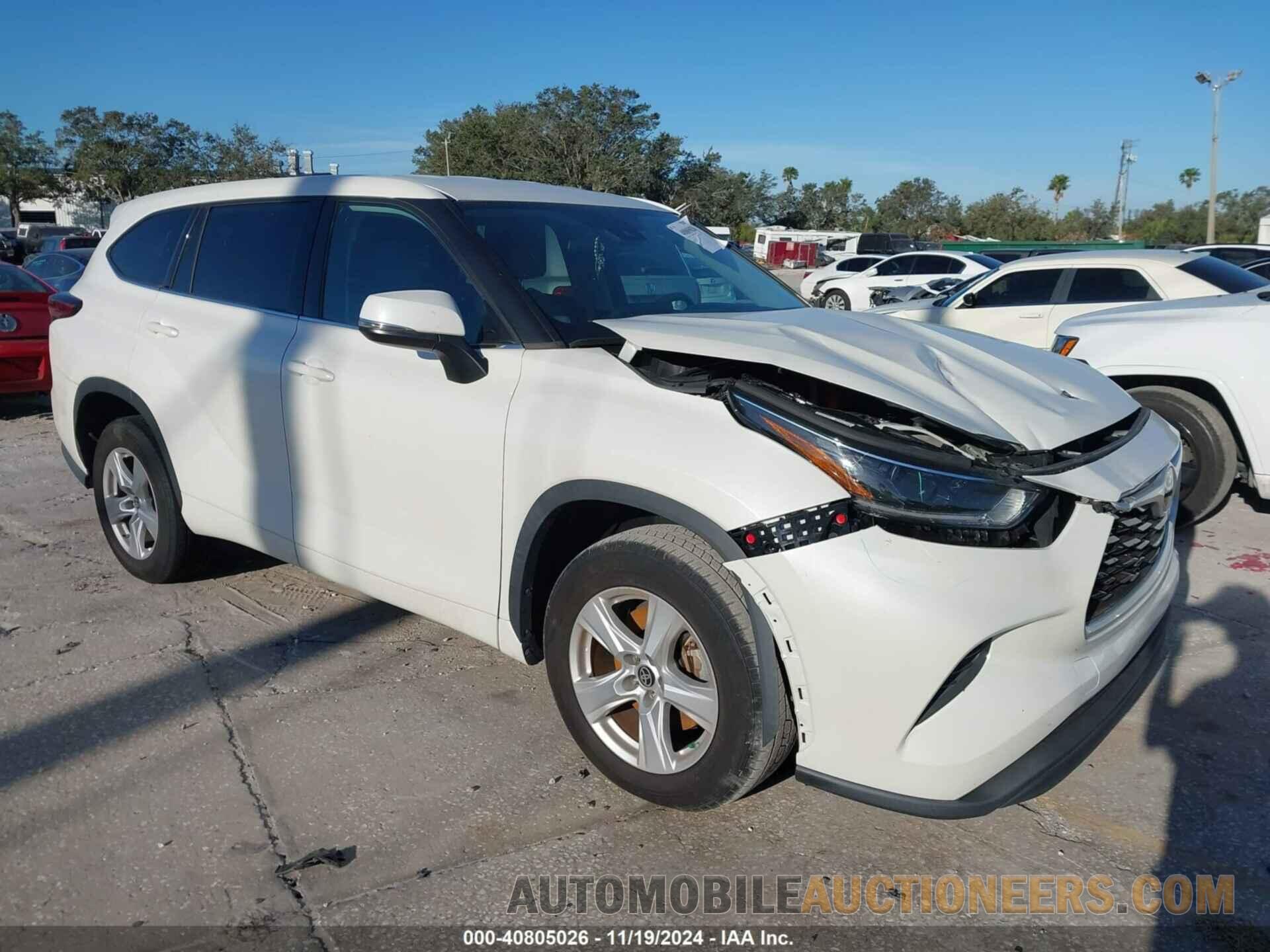 5TDCZRAH0MS519452 TOYOTA HIGHLANDER 2021