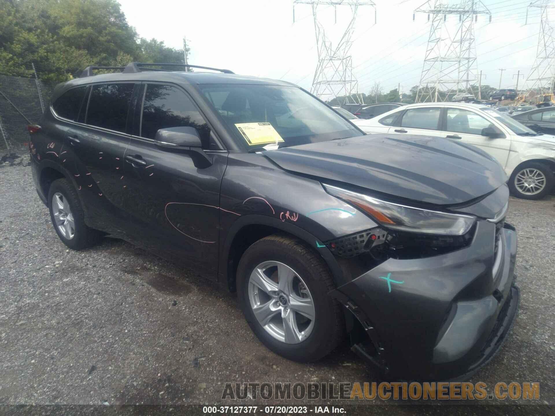 5TDCZRAH0MS535263 TOYOTA HIGHLANDER 2021