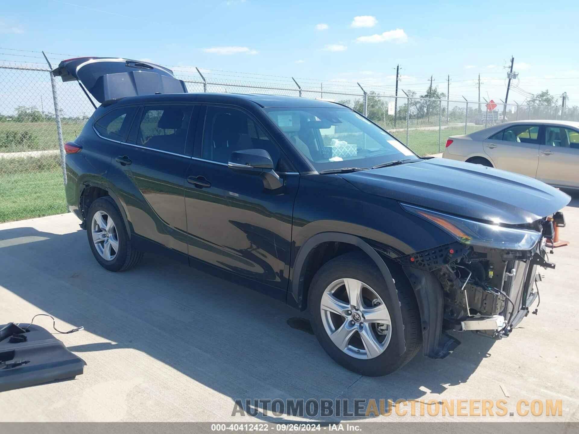 5TDCZRAH0NS096504 TOYOTA HIGHLANDER 2022