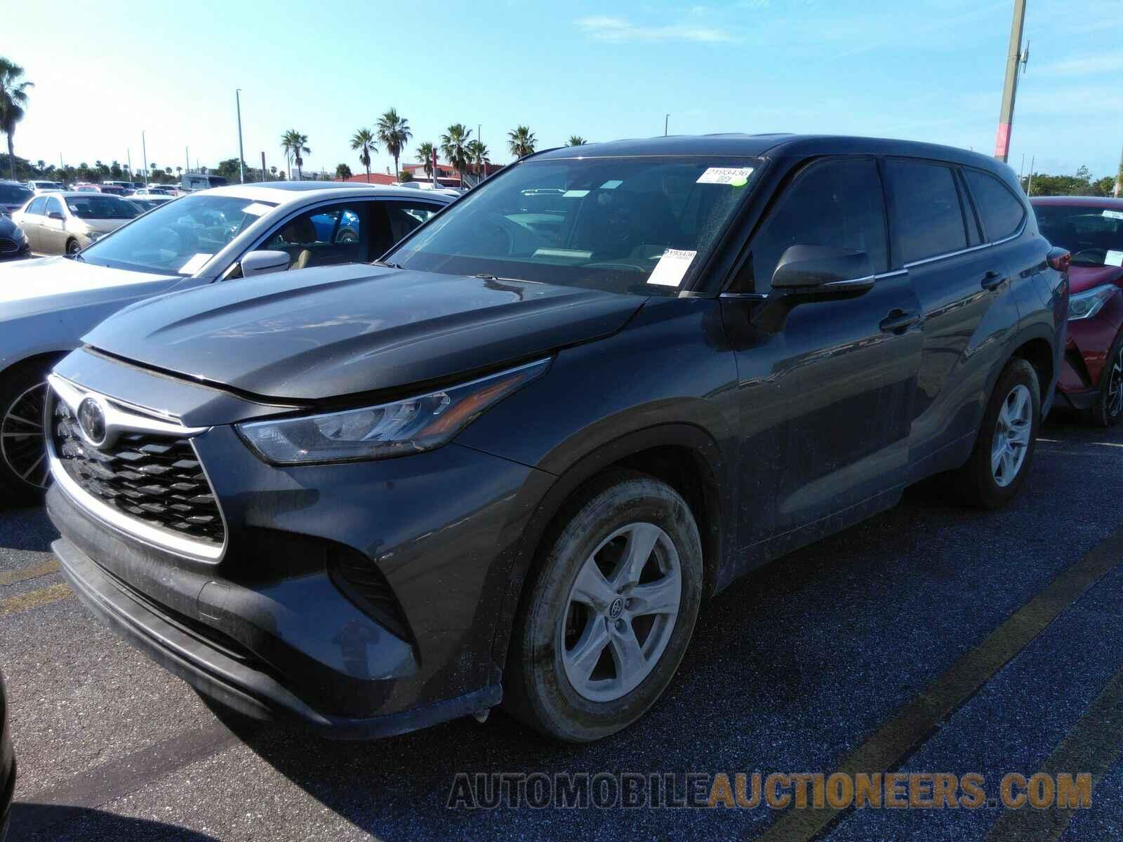 5TDCZRAH1LS003471 Toyota Highlander 2020