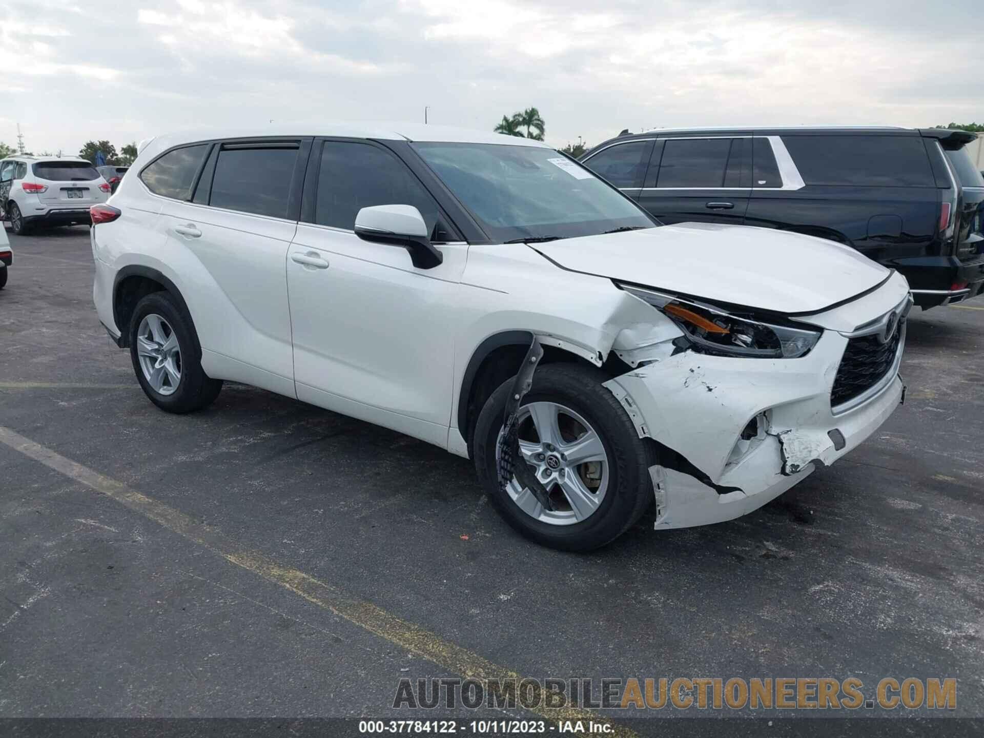 5TDCZRAH1MS053501 TOYOTA HIGHLANDER 2021