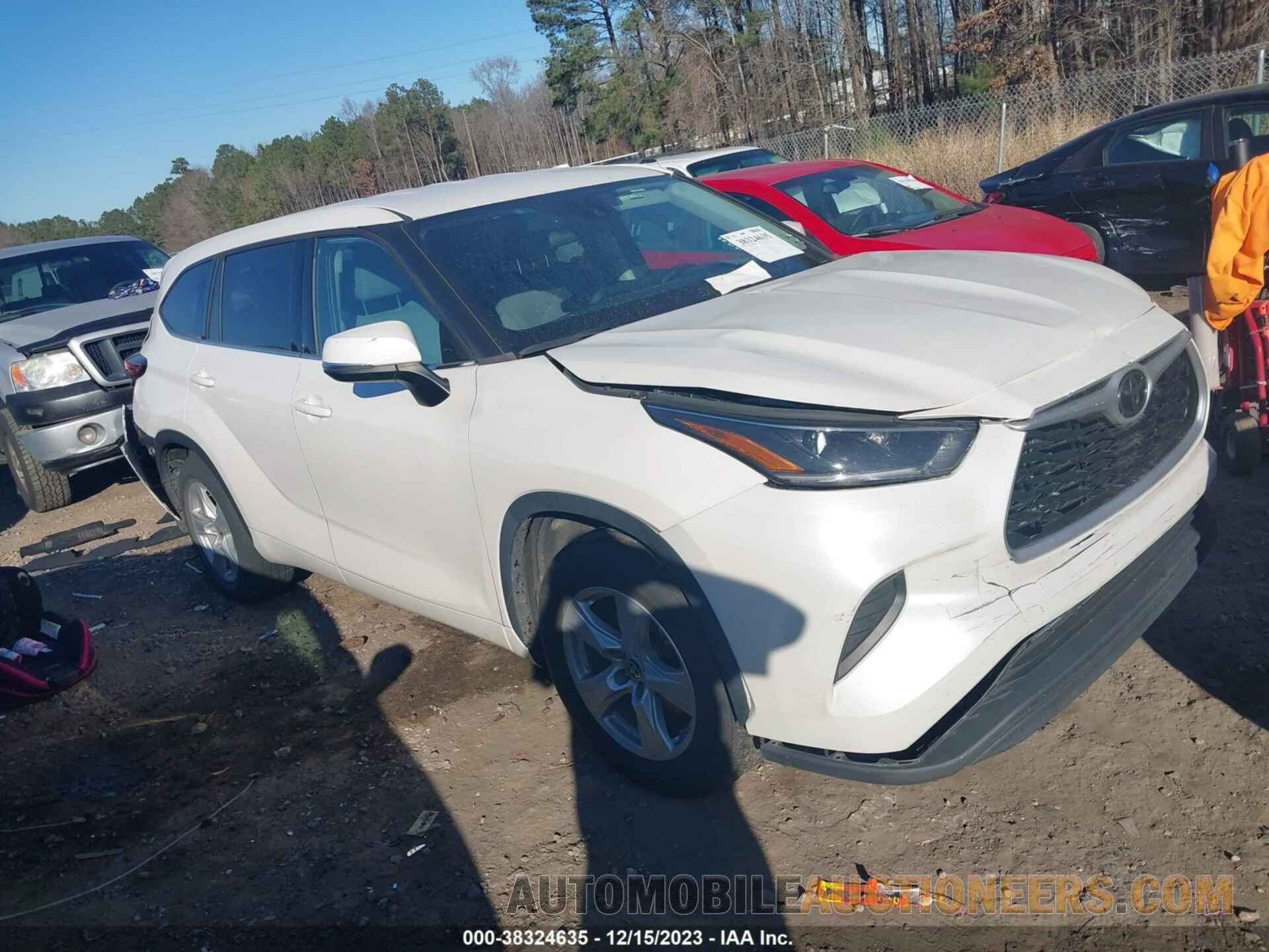 5TDCZRAH1MS523171 TOYOTA HIGHLANDER 2021