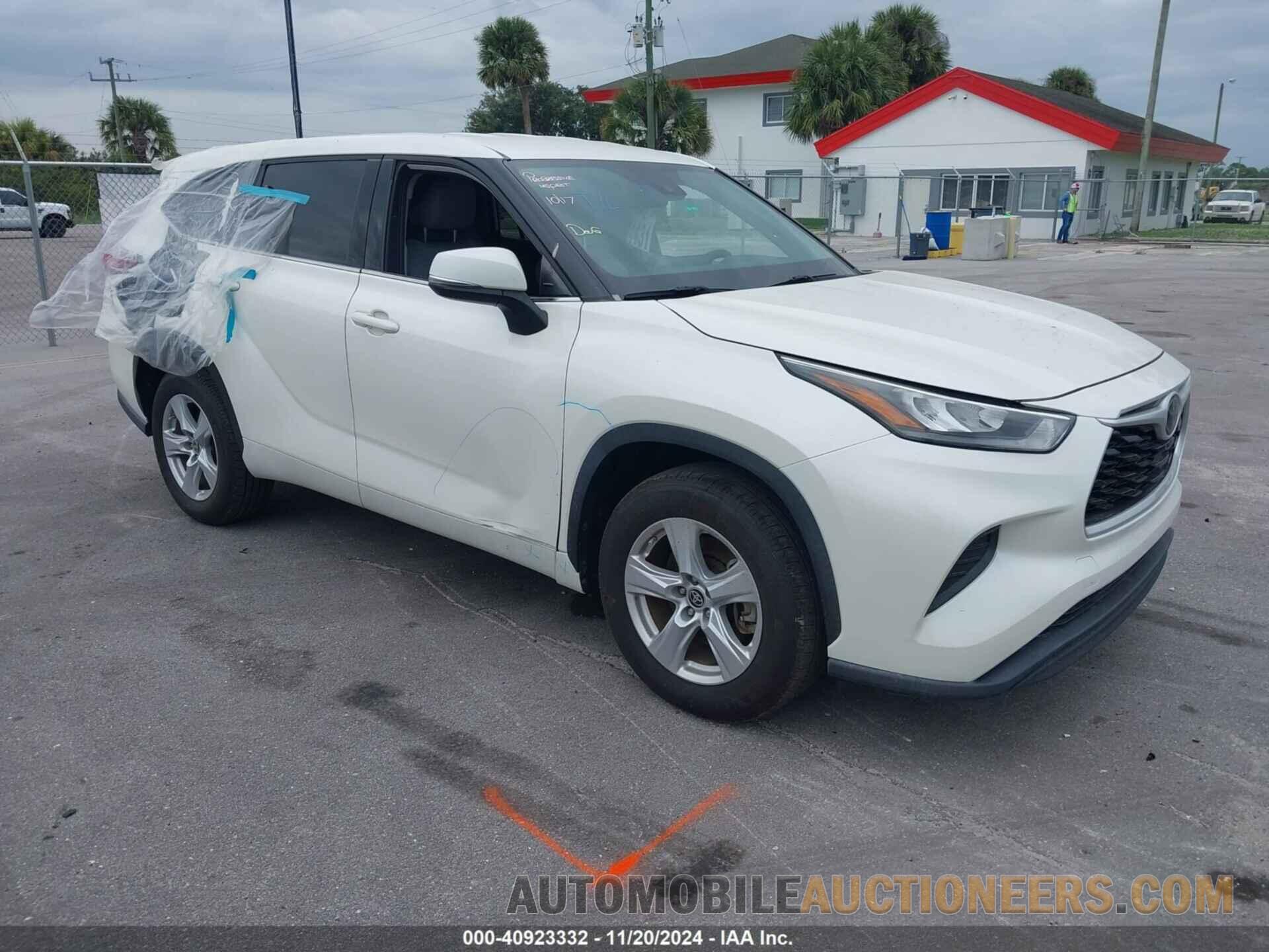 5TDCZRAH2LS502604 TOYOTA HIGHLANDER 2020