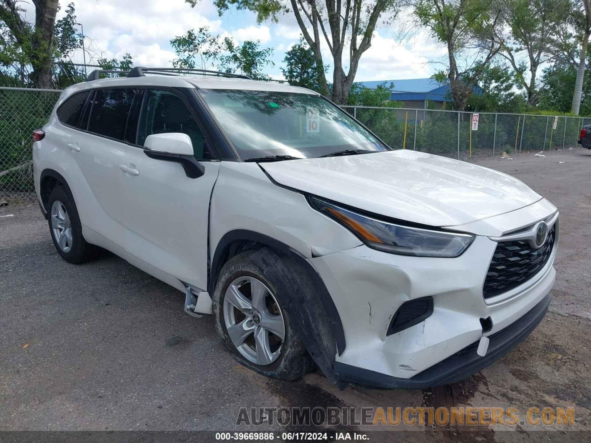 5TDCZRAH2MS069965 TOYOTA HIGHLANDER 2021